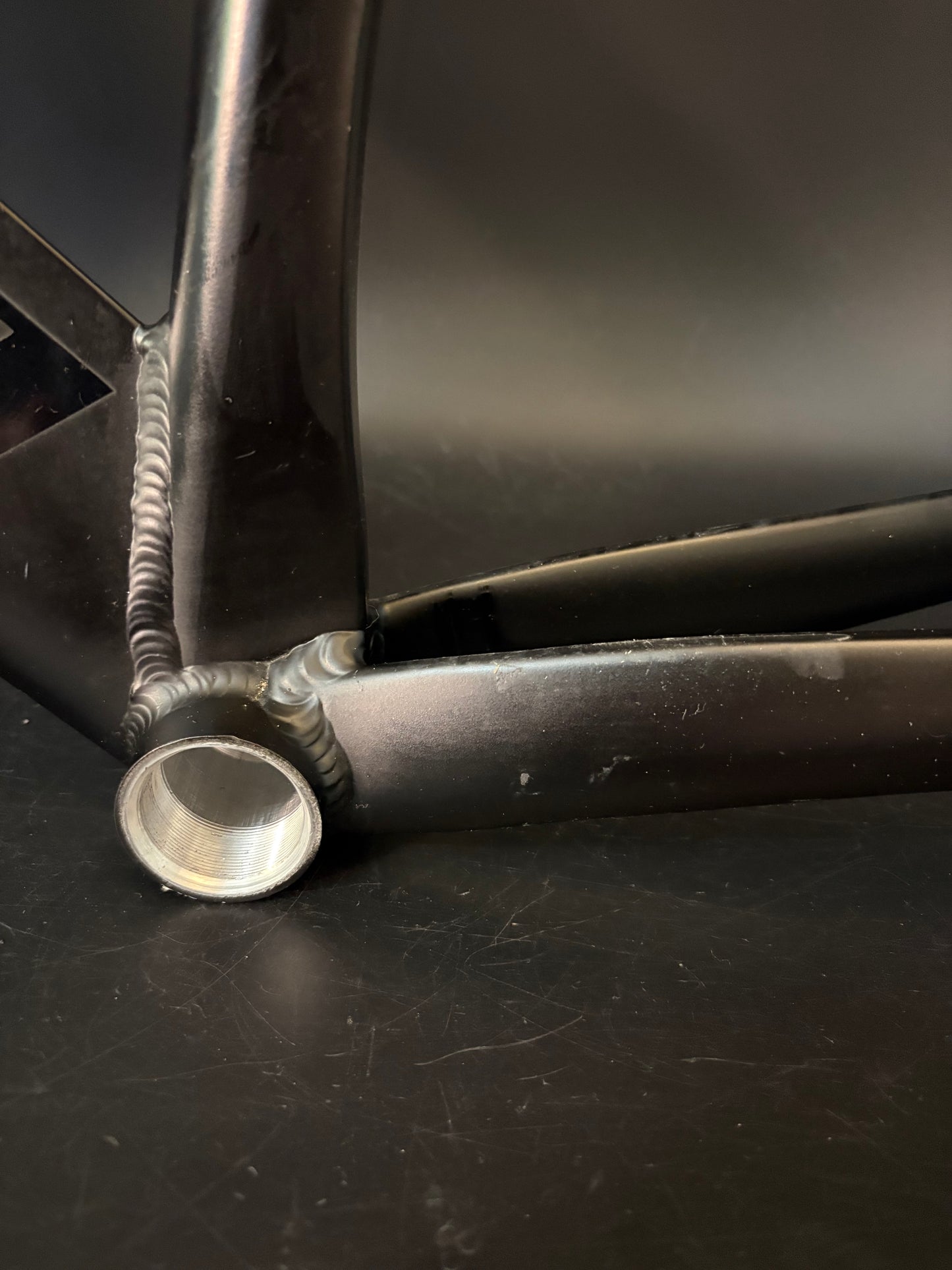 Unknown Track Frameset Black 54cm