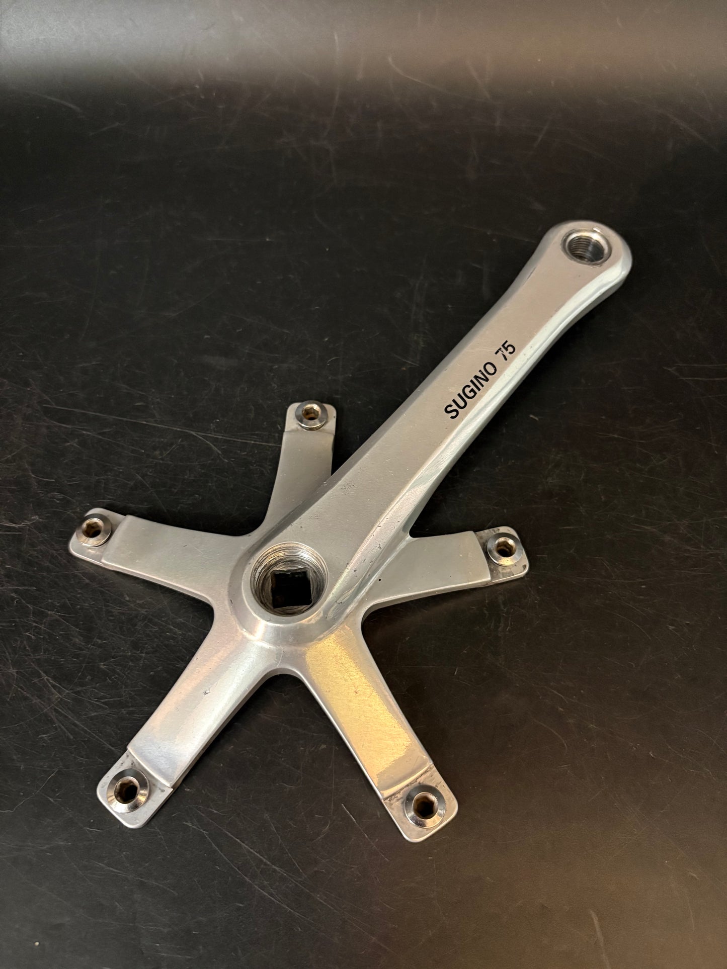 Sugino 75 Cranks Silver 170mm