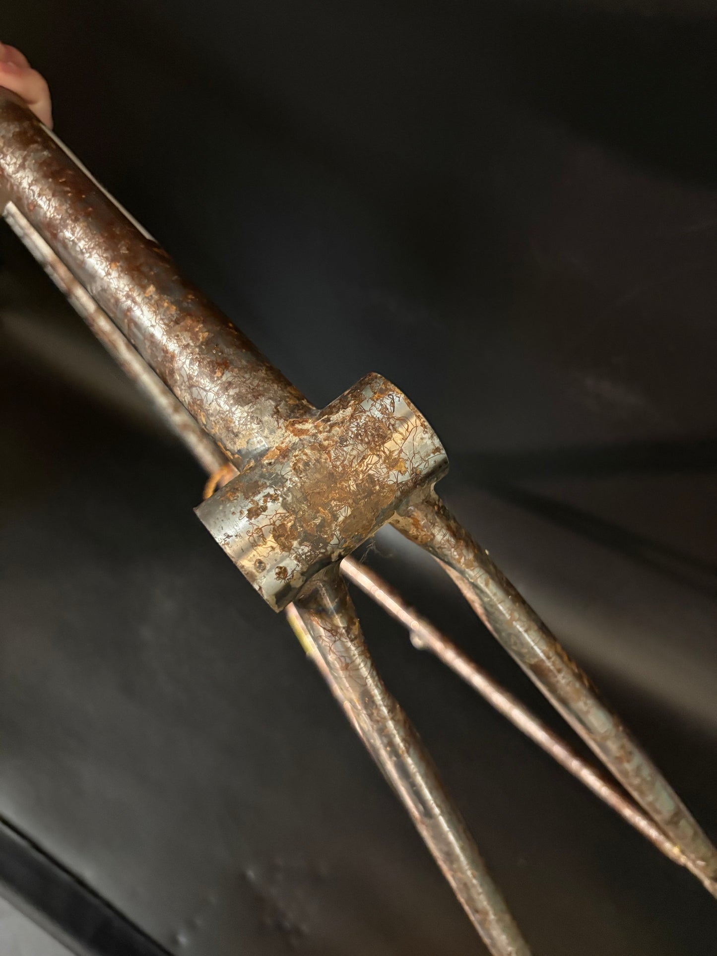 Chas’ Cinelli Mash Work Frameset Raw Prototype #2 55cm