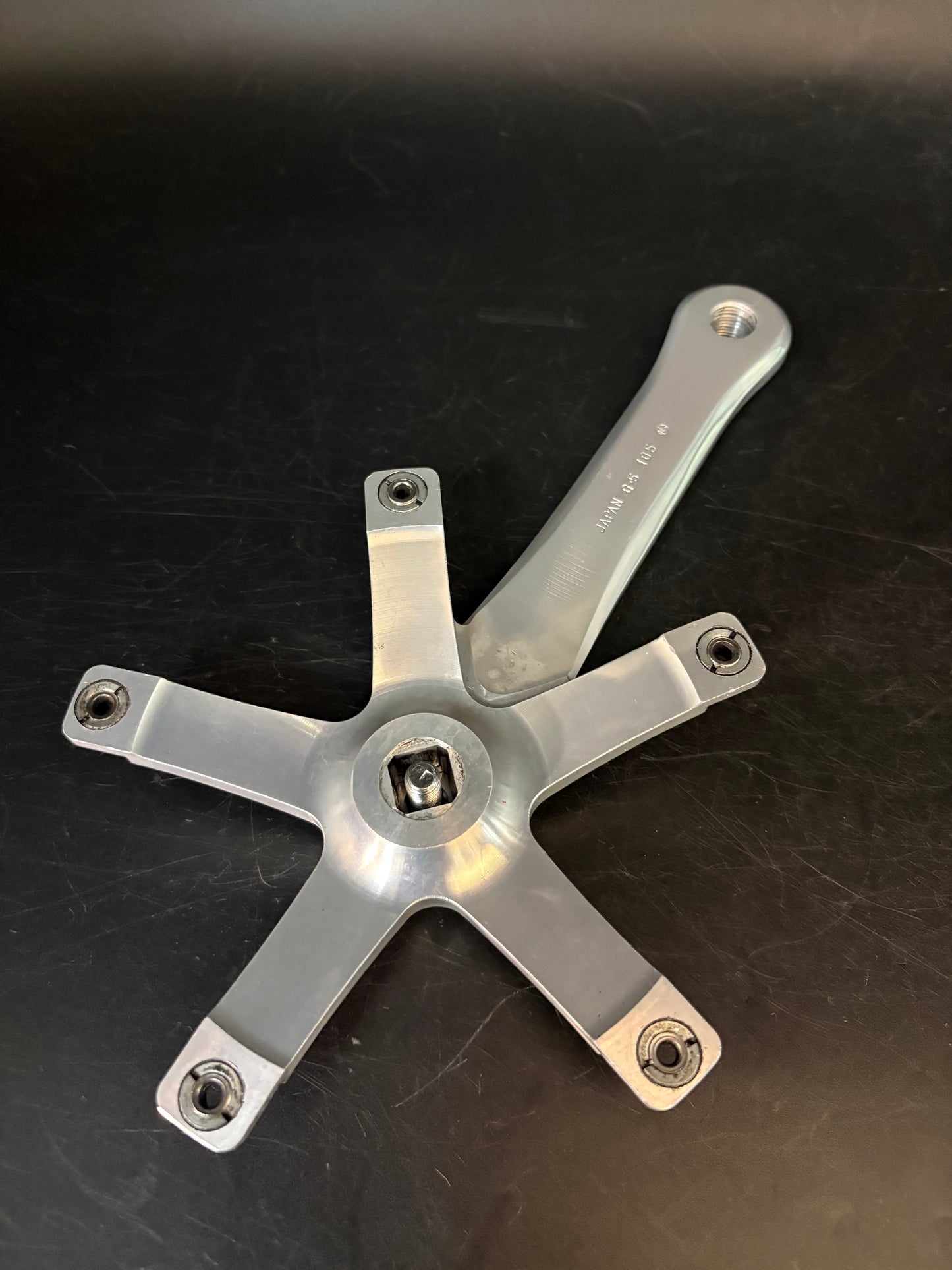 Sugino 75 Cranks Silver 165mm