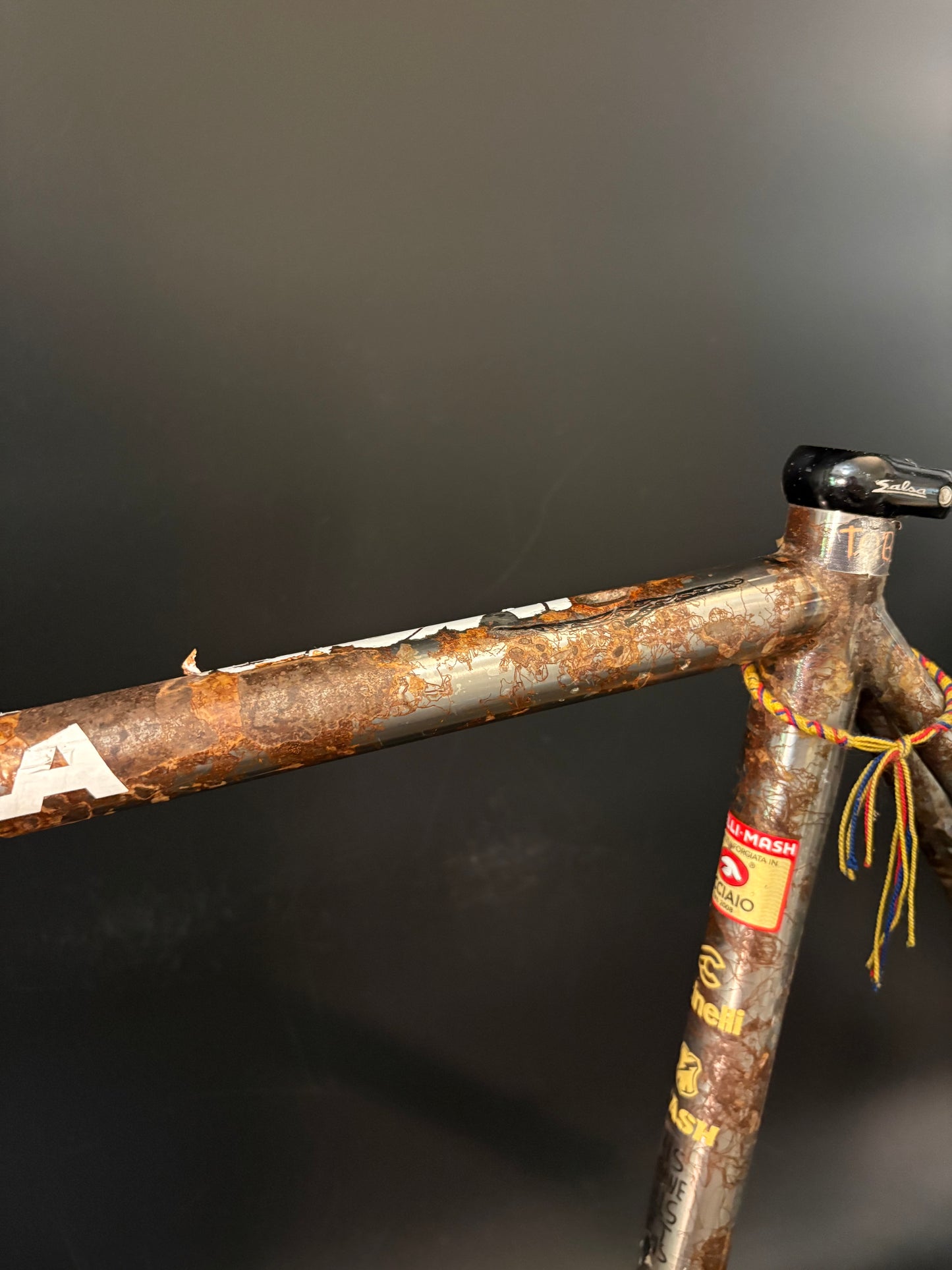 Chas’ Cinelli Mash Work Frameset Raw Prototype #2 55cm