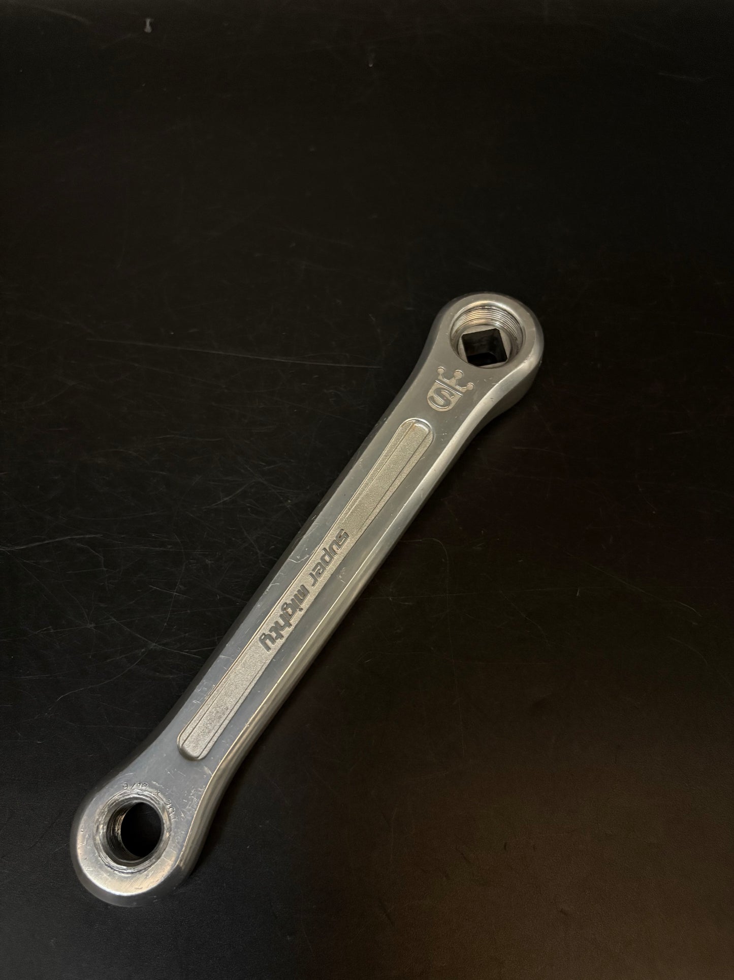 Sugino Super Mighty Cranks Silver 165mm