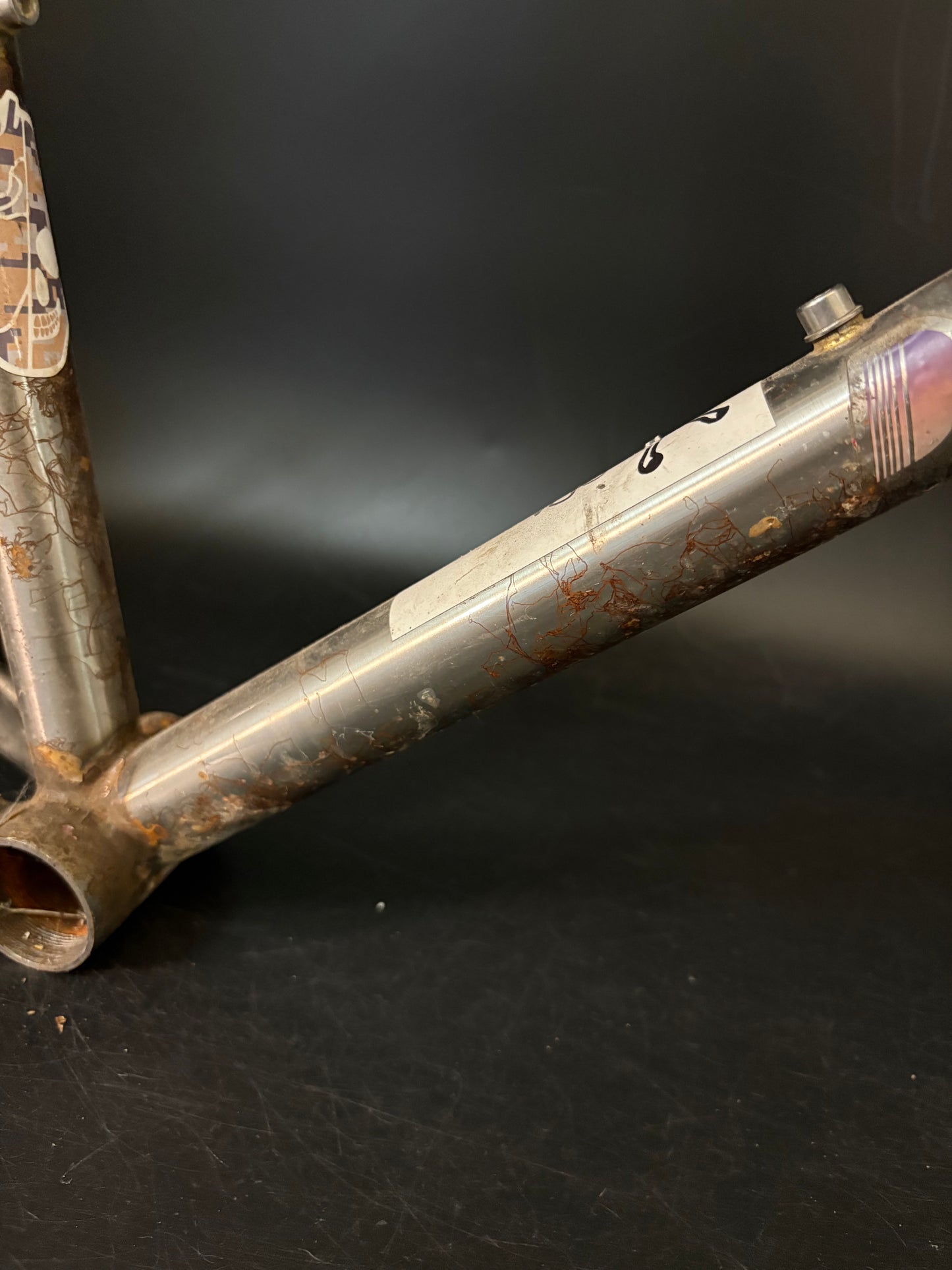 Chas’ Cinelli Mash Work Frameset Raw Prototype #2 55cm