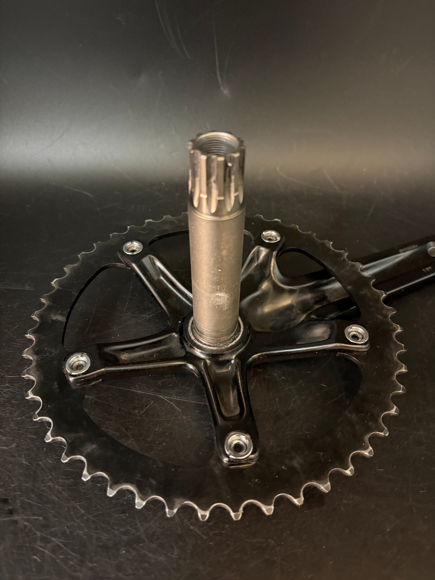Sram Omnium Crankset Black 165mm 48t