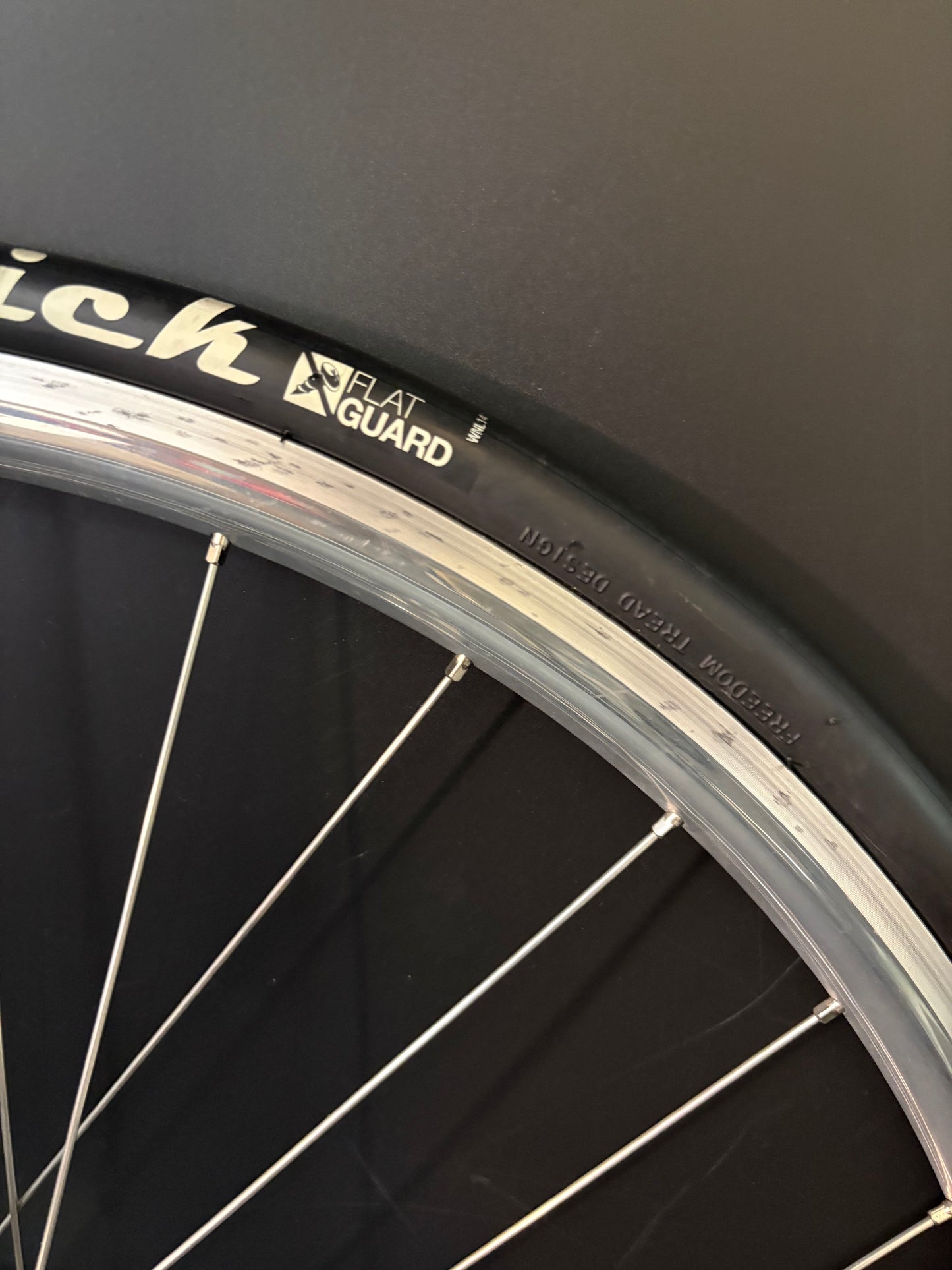 H Plus Son Archetype / Phil Wood HF Wheelset Silver 32h