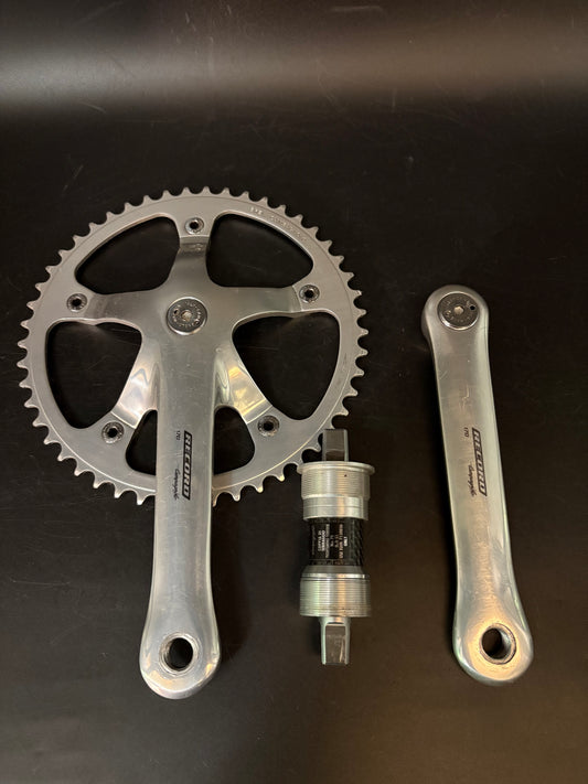 Campagnolo Record Pista Crankset Silver 170mm 49t