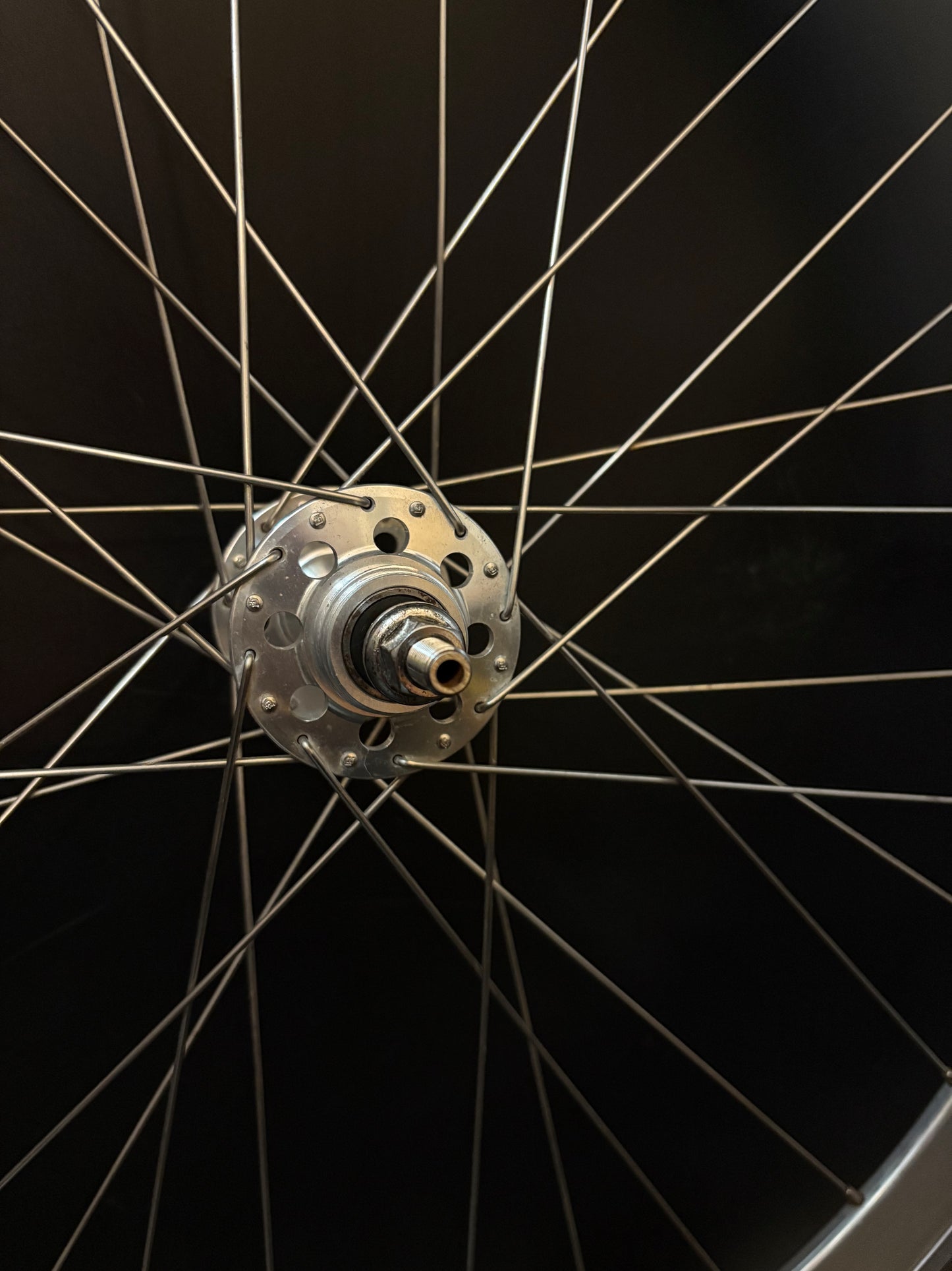 H Plus Son SL42 Silver / Velo Orange Grand Cru Wheelset 32h