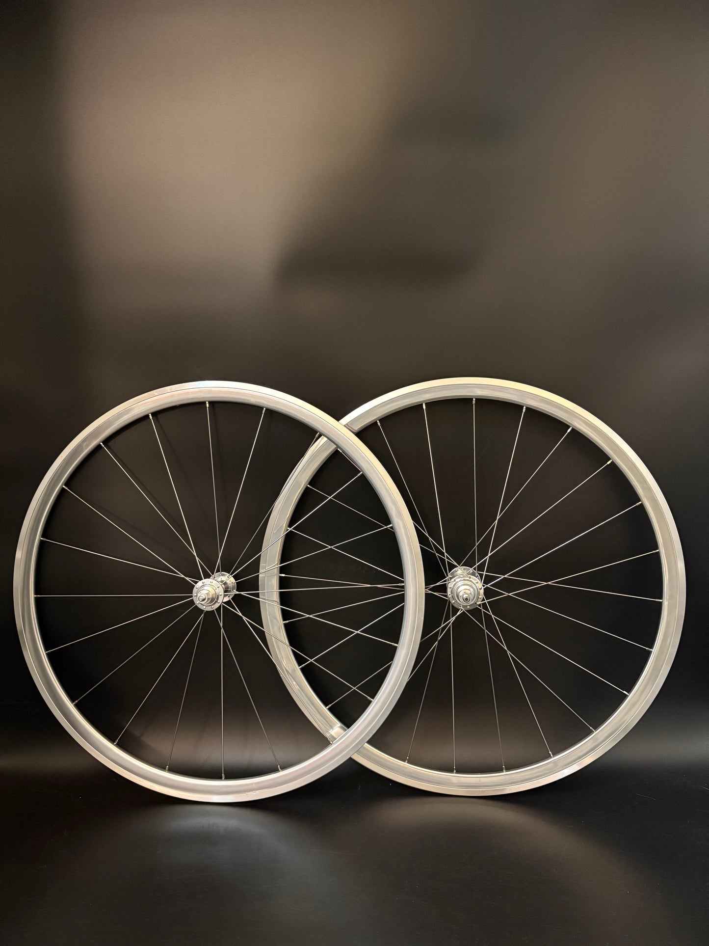 Blue Lug Gran Compe Track Wheelset Silver 20/24h