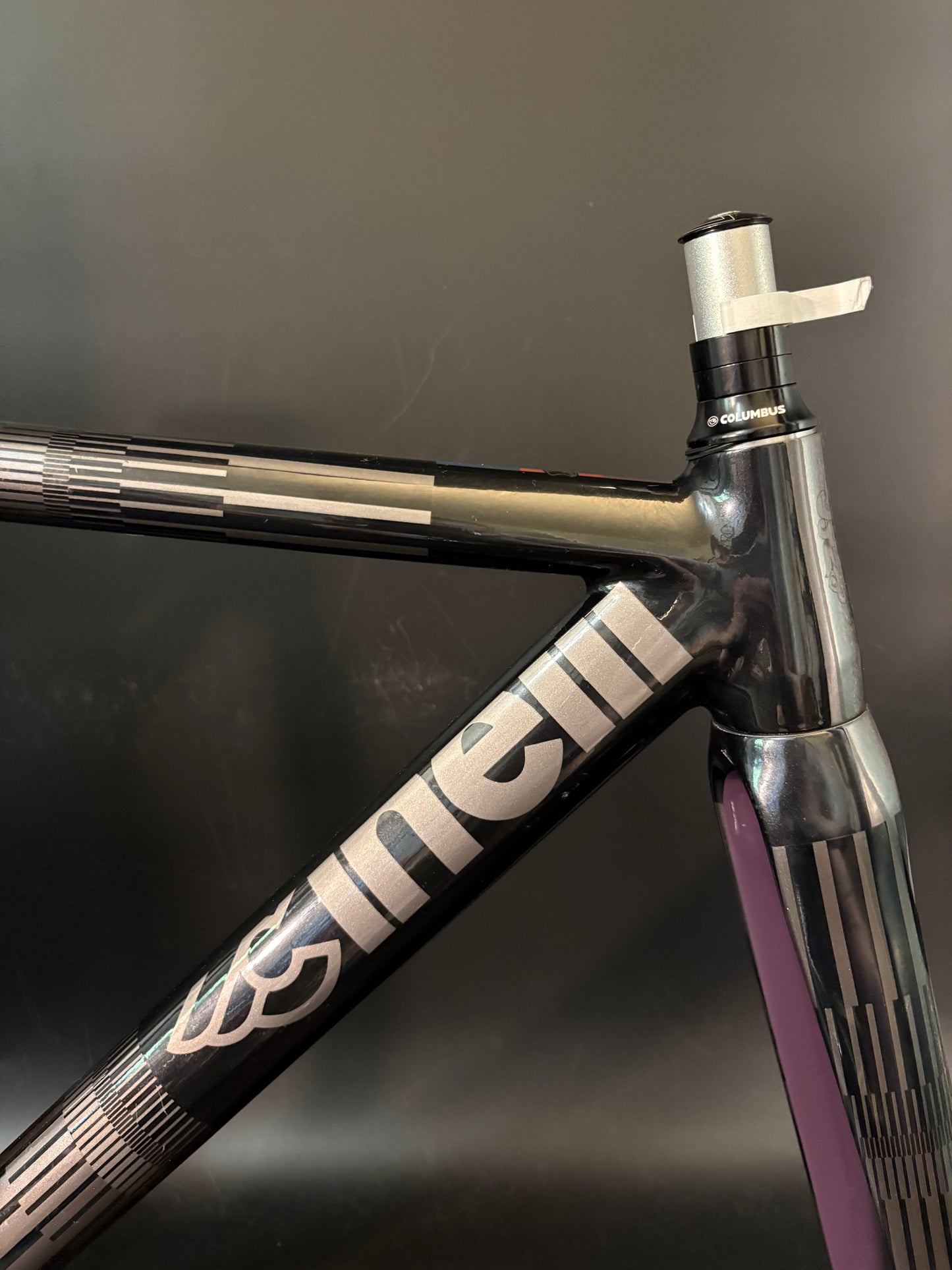 Cinelli Mash Parallax Frameset Black 50cm