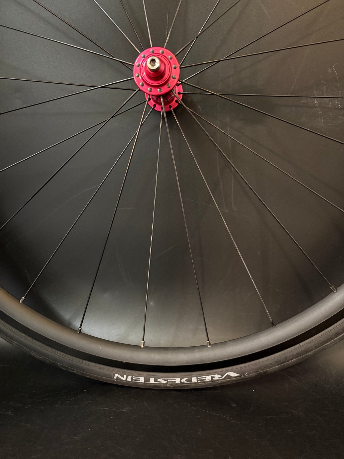 H Plus Son Archetype / Mack Superlight LF Wheelset Pink 24/28h