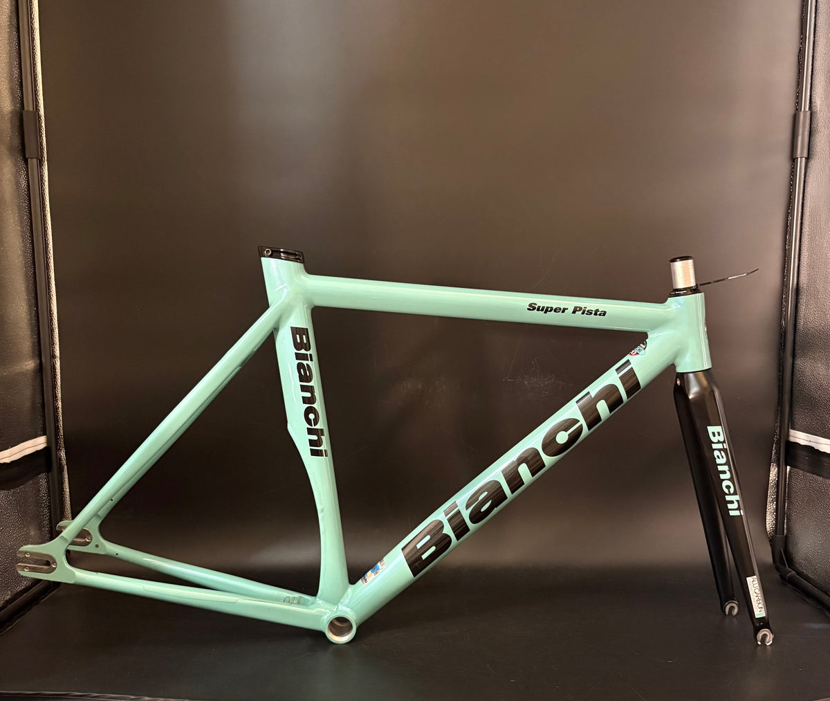 Bianchi Super Pista Frameset Celeste 51cm