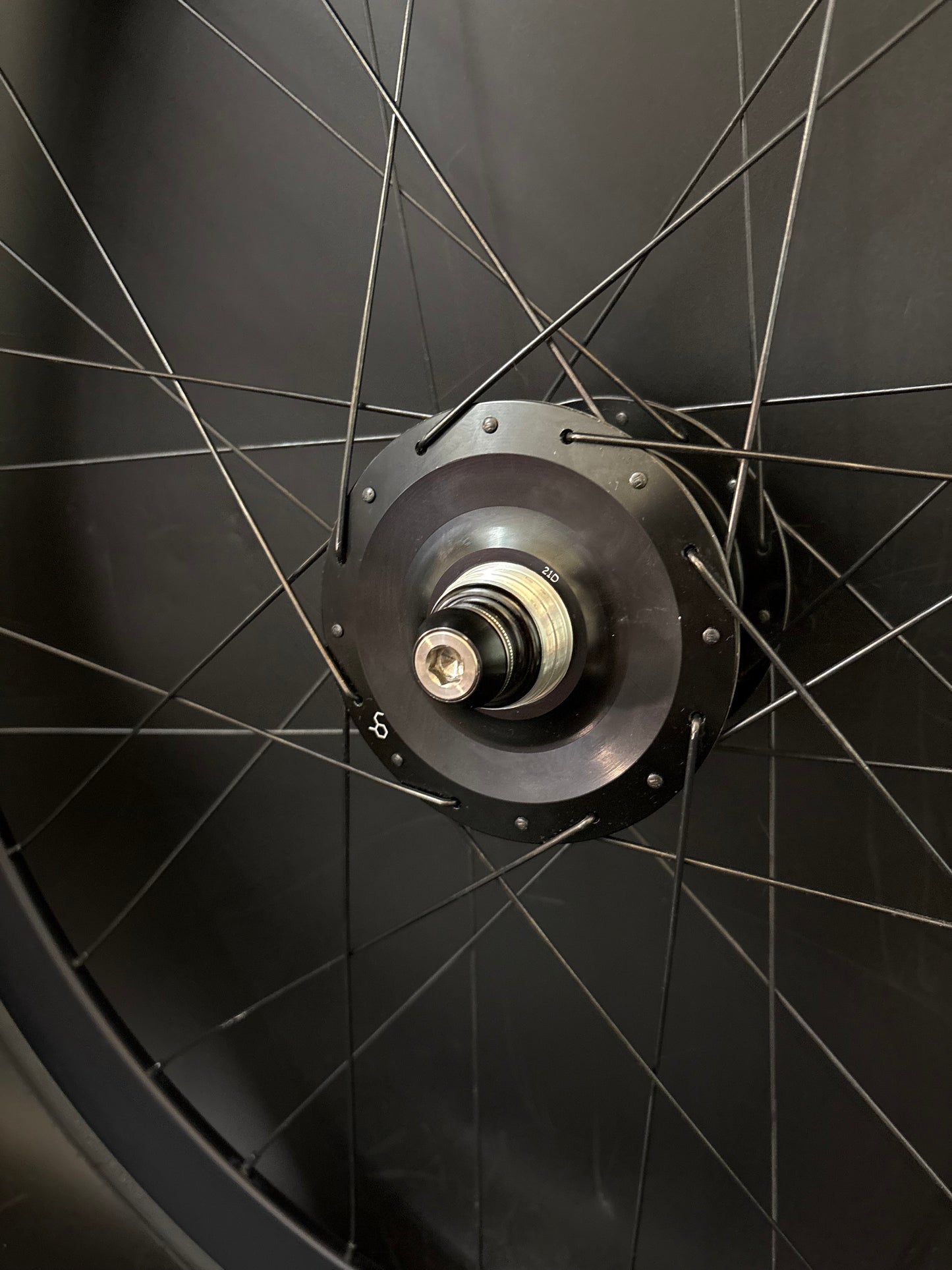 H Plus Son Eero / Chub Hub Rear Wheel Black 32h