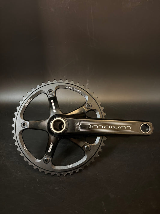 Sram Omnium Crankset Black 165mm 48t
