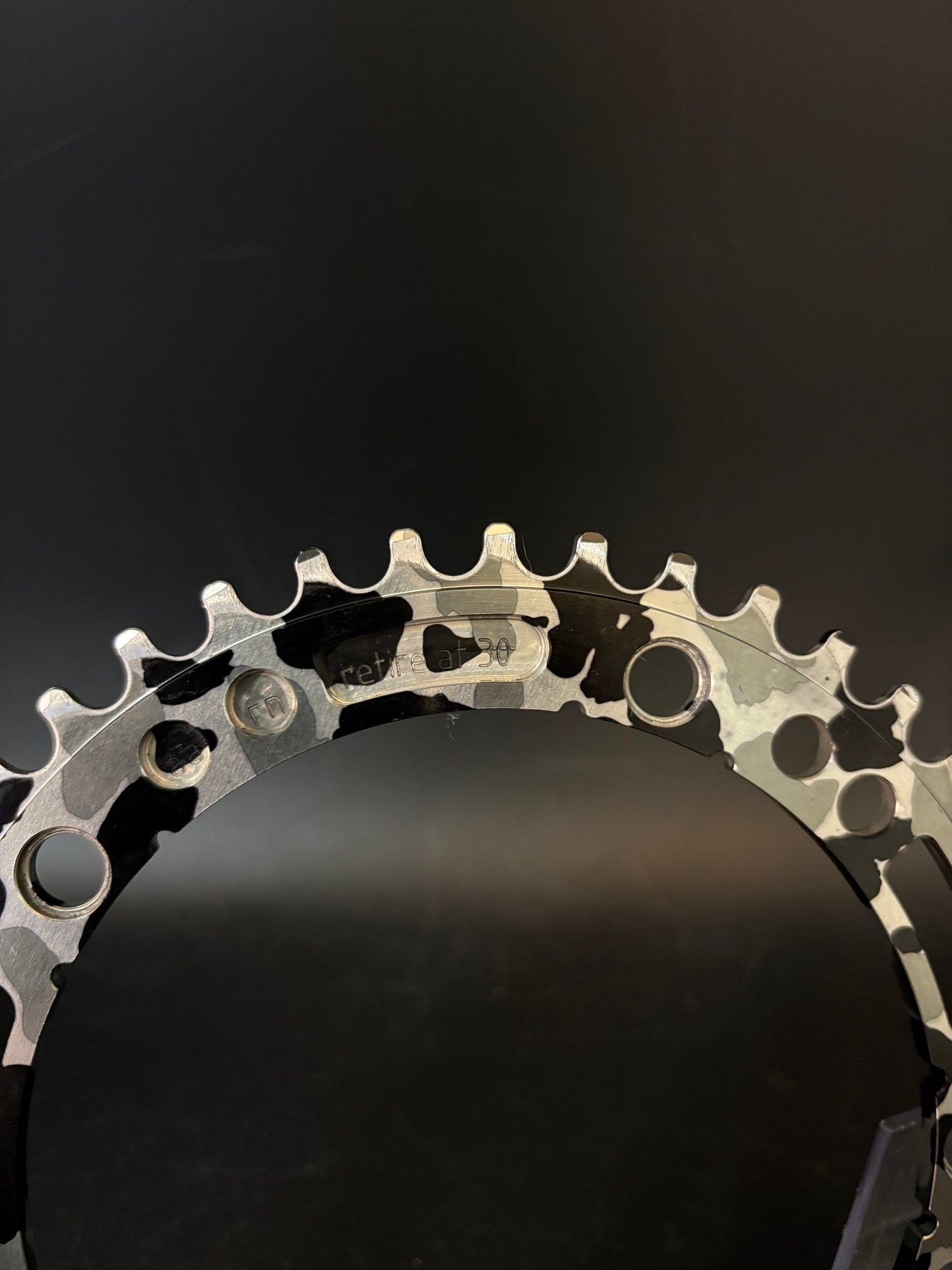 Aarn Chainring B&W Camo 43t
