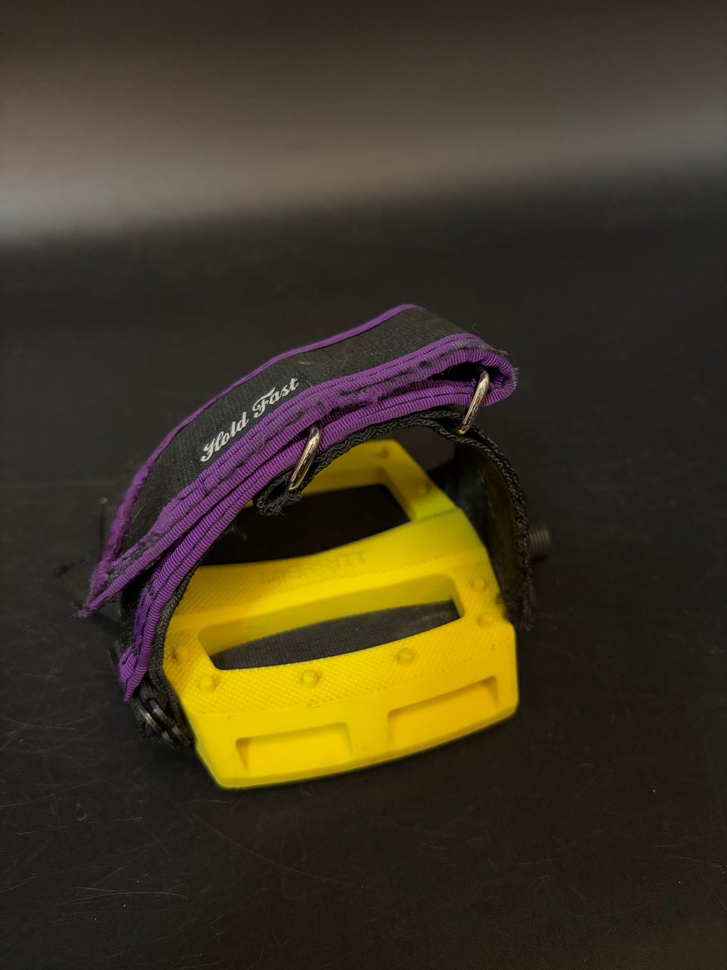 Merritt Pedals Yellow/ Hold Fast Straps Pedal Setup