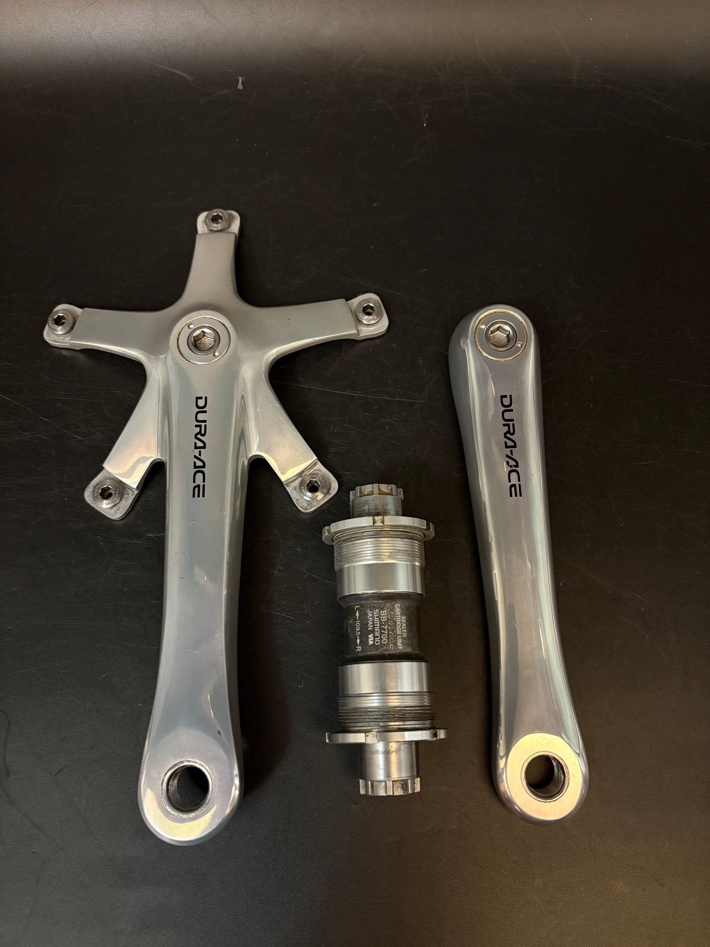 Dura Ace 7710 Crankset Silver 170mm