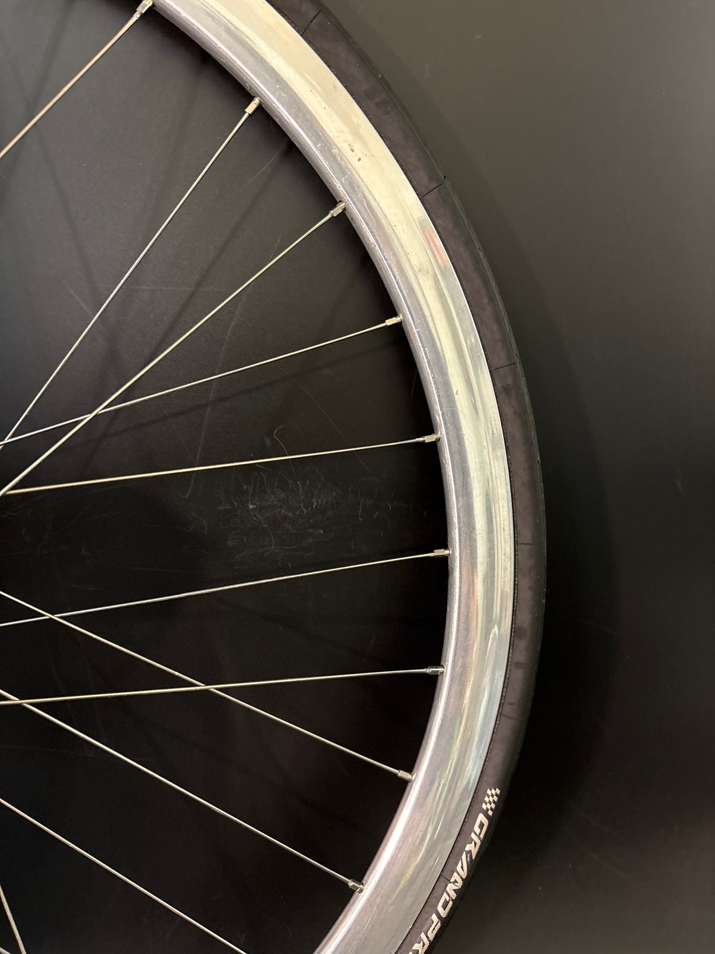 Rigida DP18 / Phil Wood HF Wheelset Silver 32h