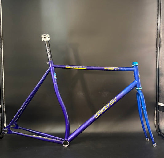 KHS Aero Track Frameset Blue/Purple Fade 55cm