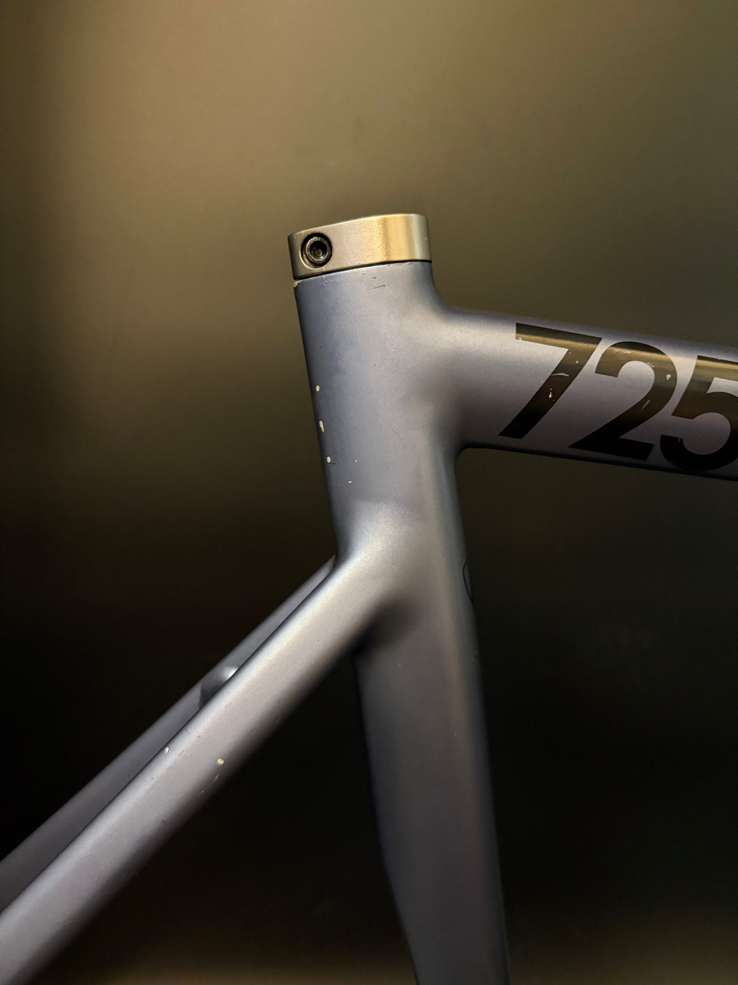 Leader 725 Frameset Pearlescent Blue 55cm