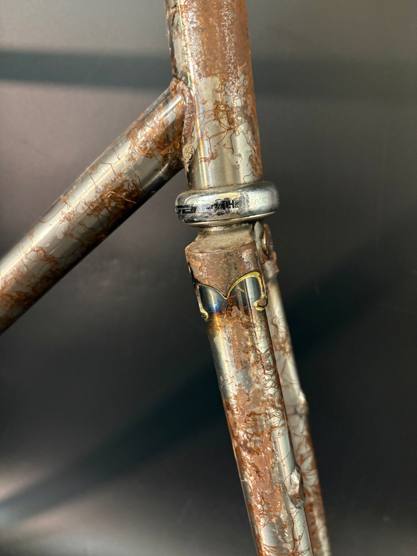 Chas’ Cinelli Mash Work Frameset Raw Prototype #1 55cm