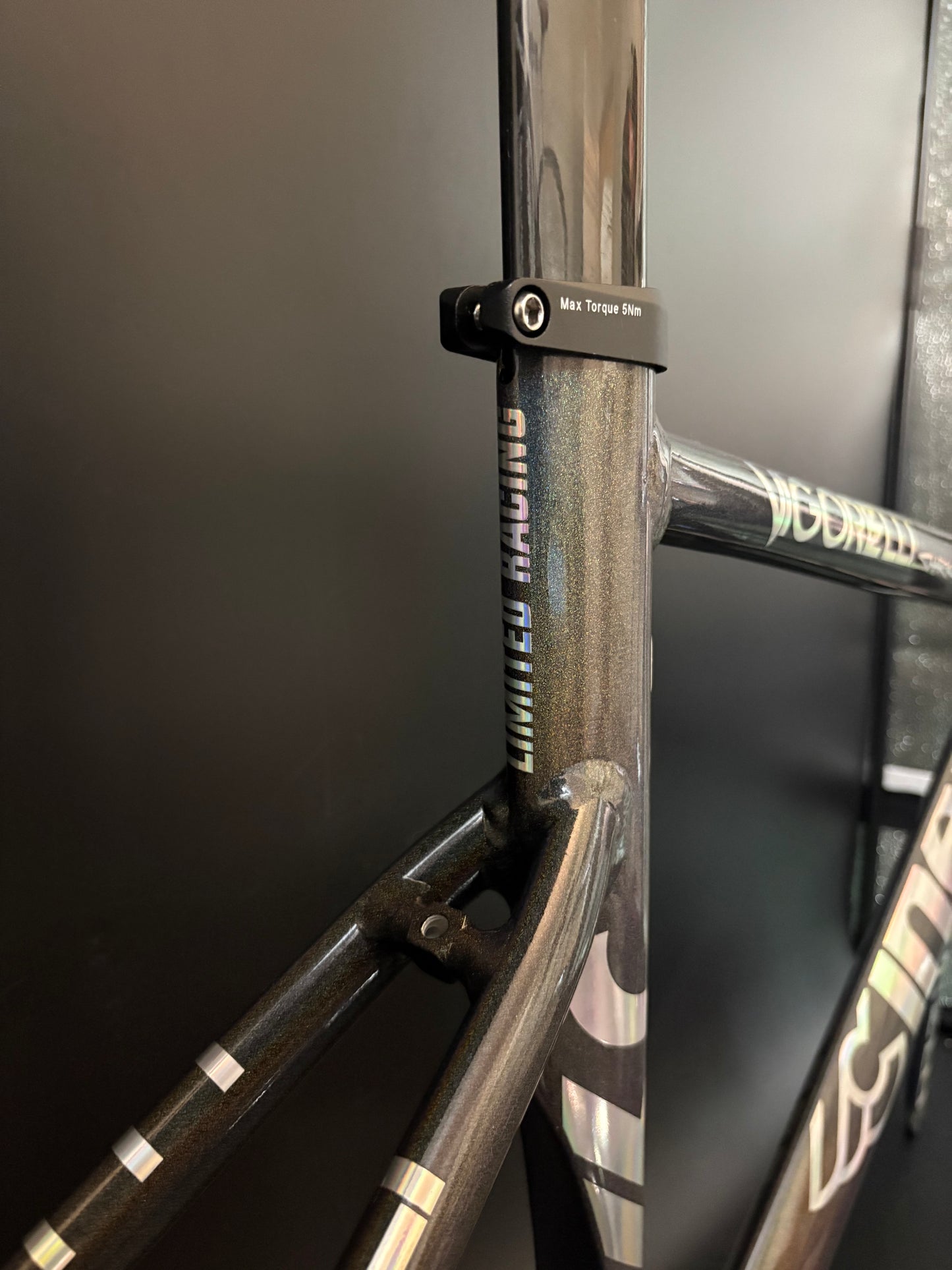 NEW Cinelli Vigorelli Shark Frameset Rainbow Sparkle 50cm XS