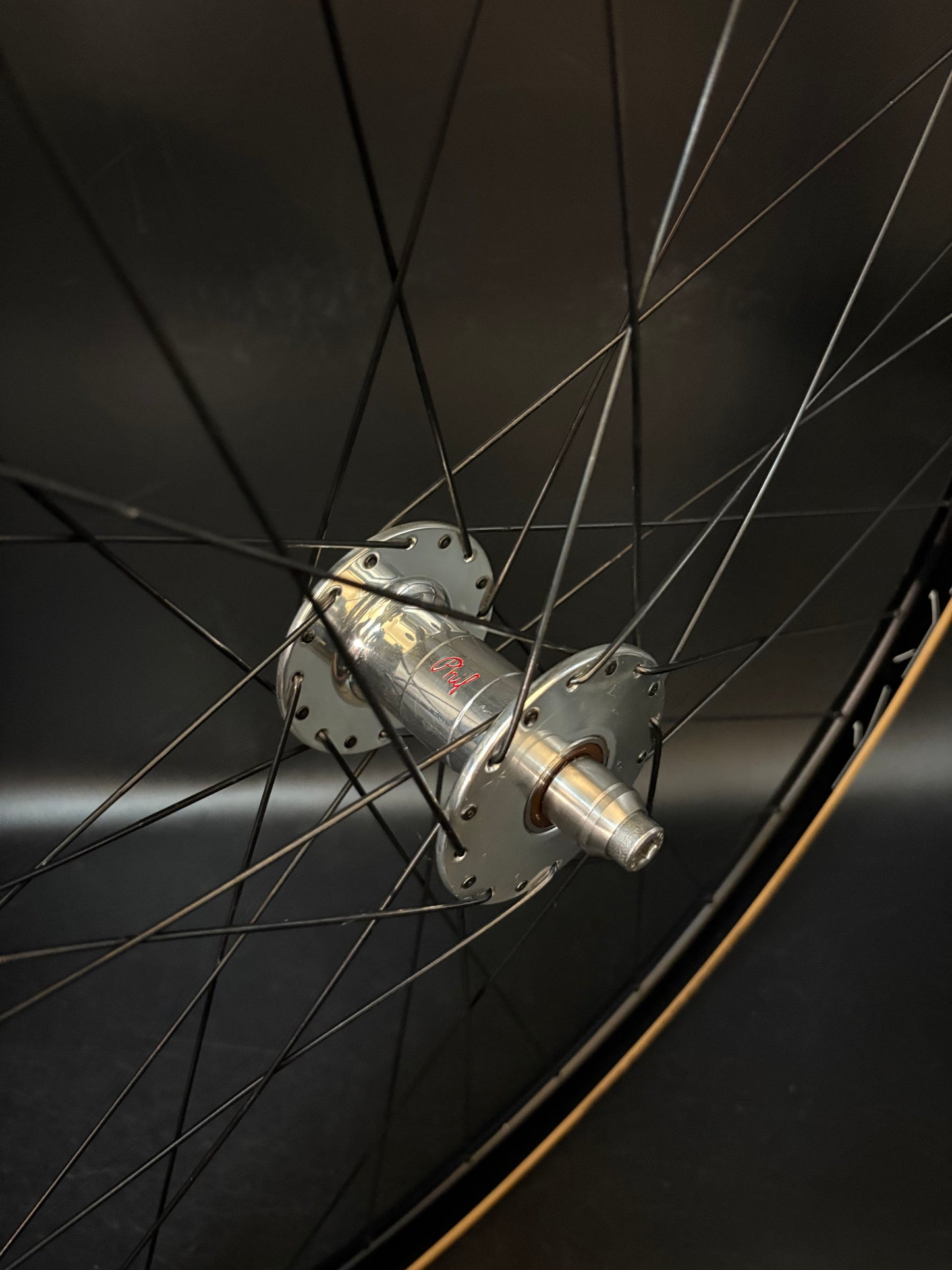 HED Belgium R Black / Phil Wood HF Wheelset 32h