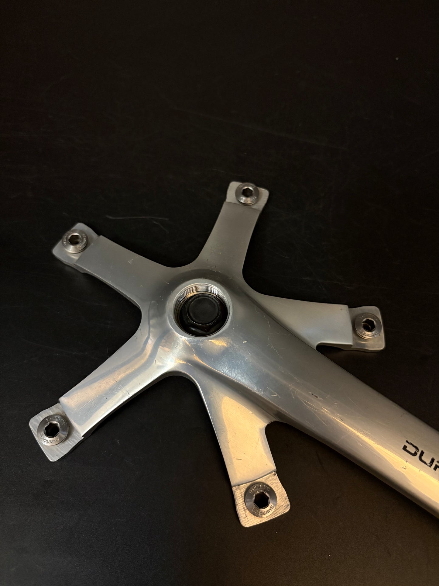 Dura Ace 7600 Cranks Silver 165mm
