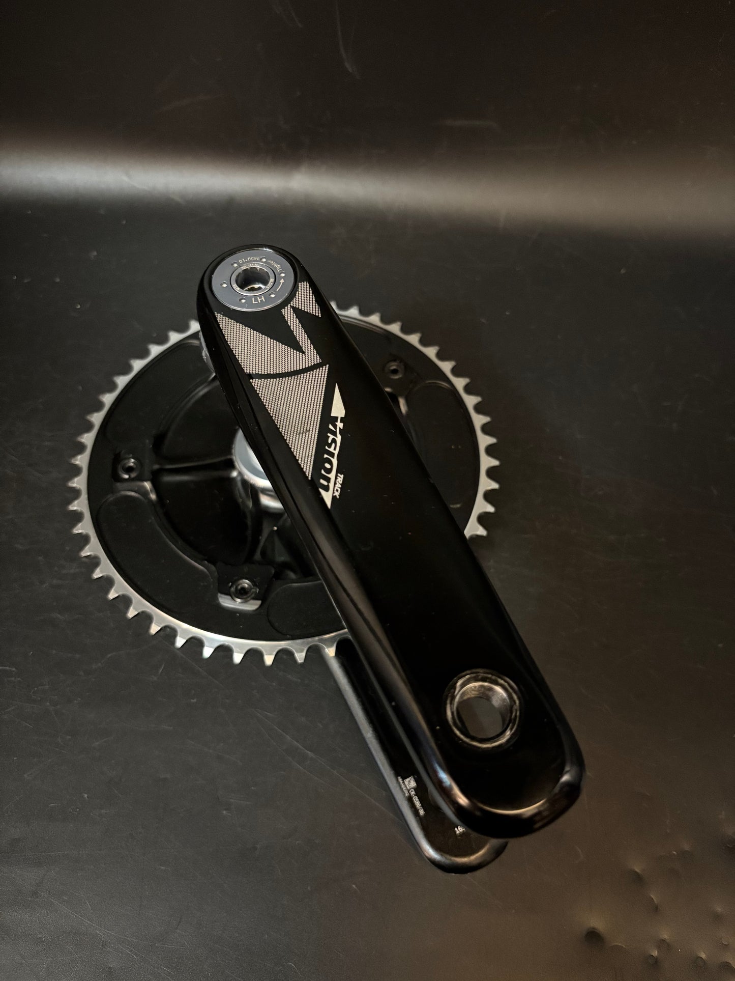 Vision Evo Track Crankset Black 165mm 49t