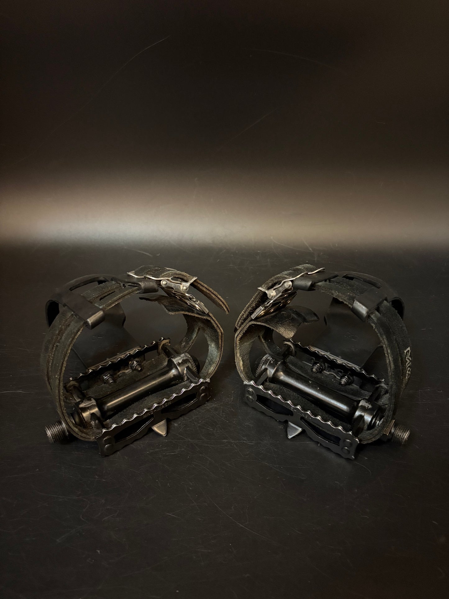MKS Mash Pedals Black / Mash Double Straps Pedal Setup