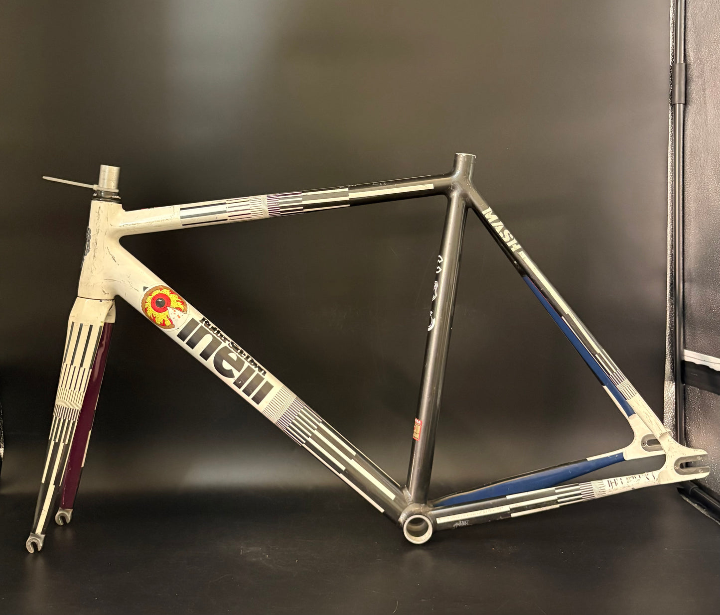 Chas’ Cinelli Mash Parallax Frameset White Prototype 55cm