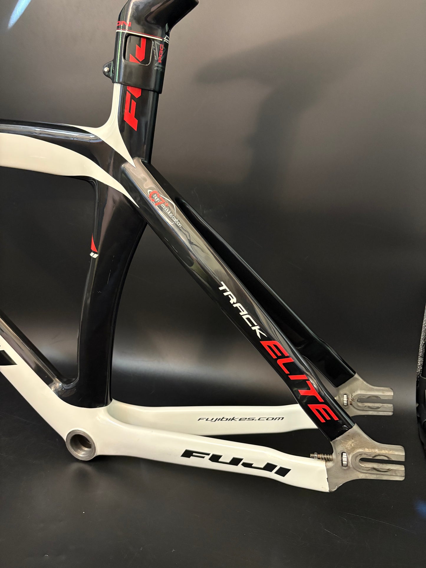 Fuji Track Elite Carbon Frameset White XS