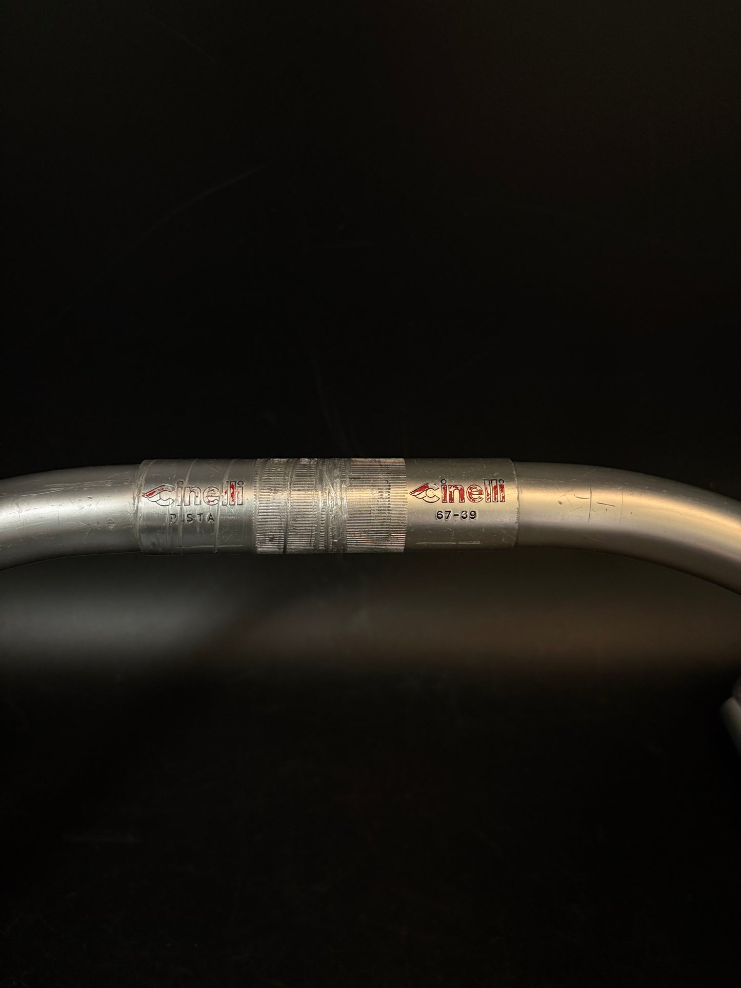 Cinelli Pista 67-39 Drop Handlebar Silver 39cm 26.4