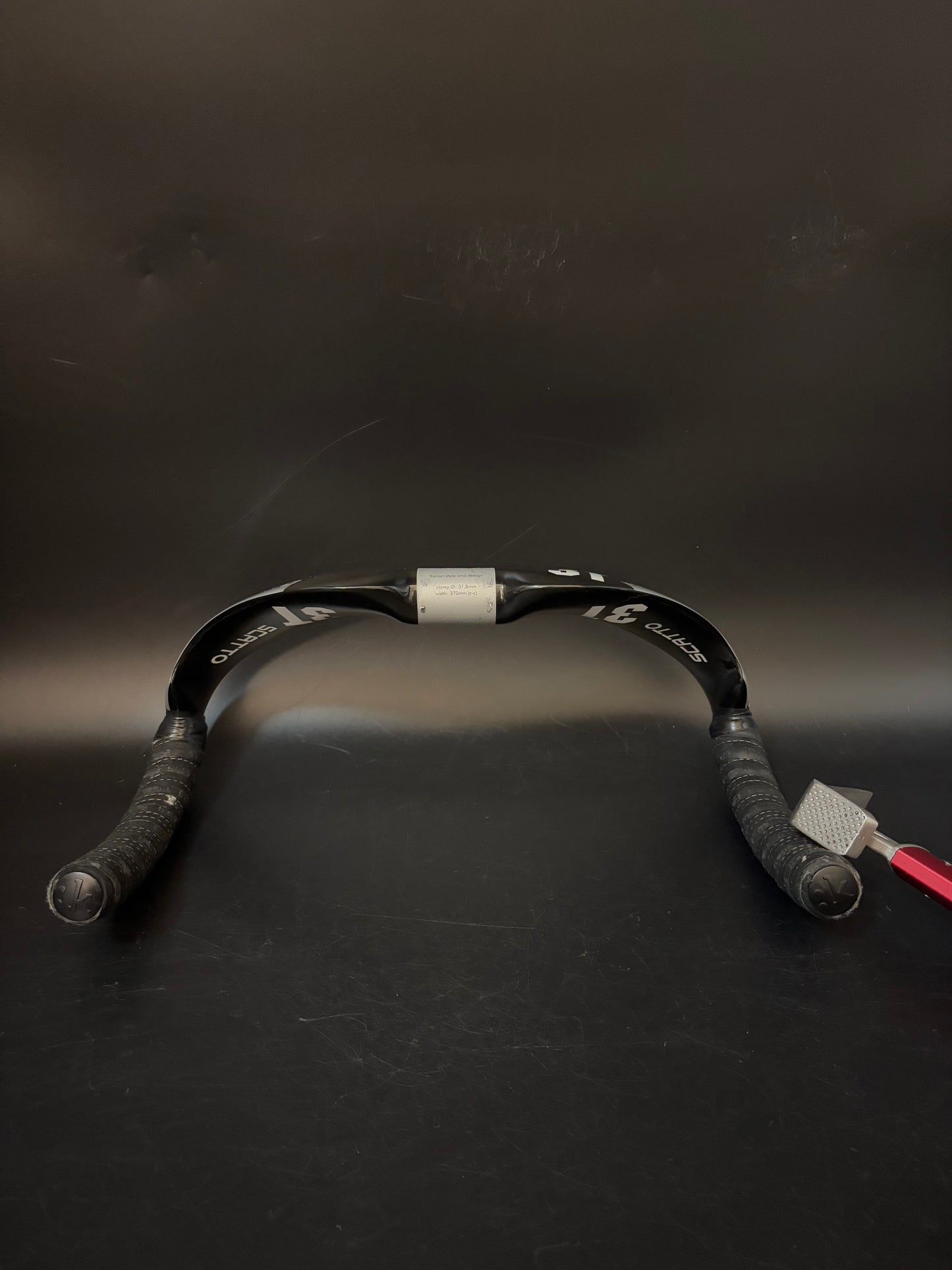 3T Scatto LTD Track Drop Handlebar Carbon 37cm 31.8