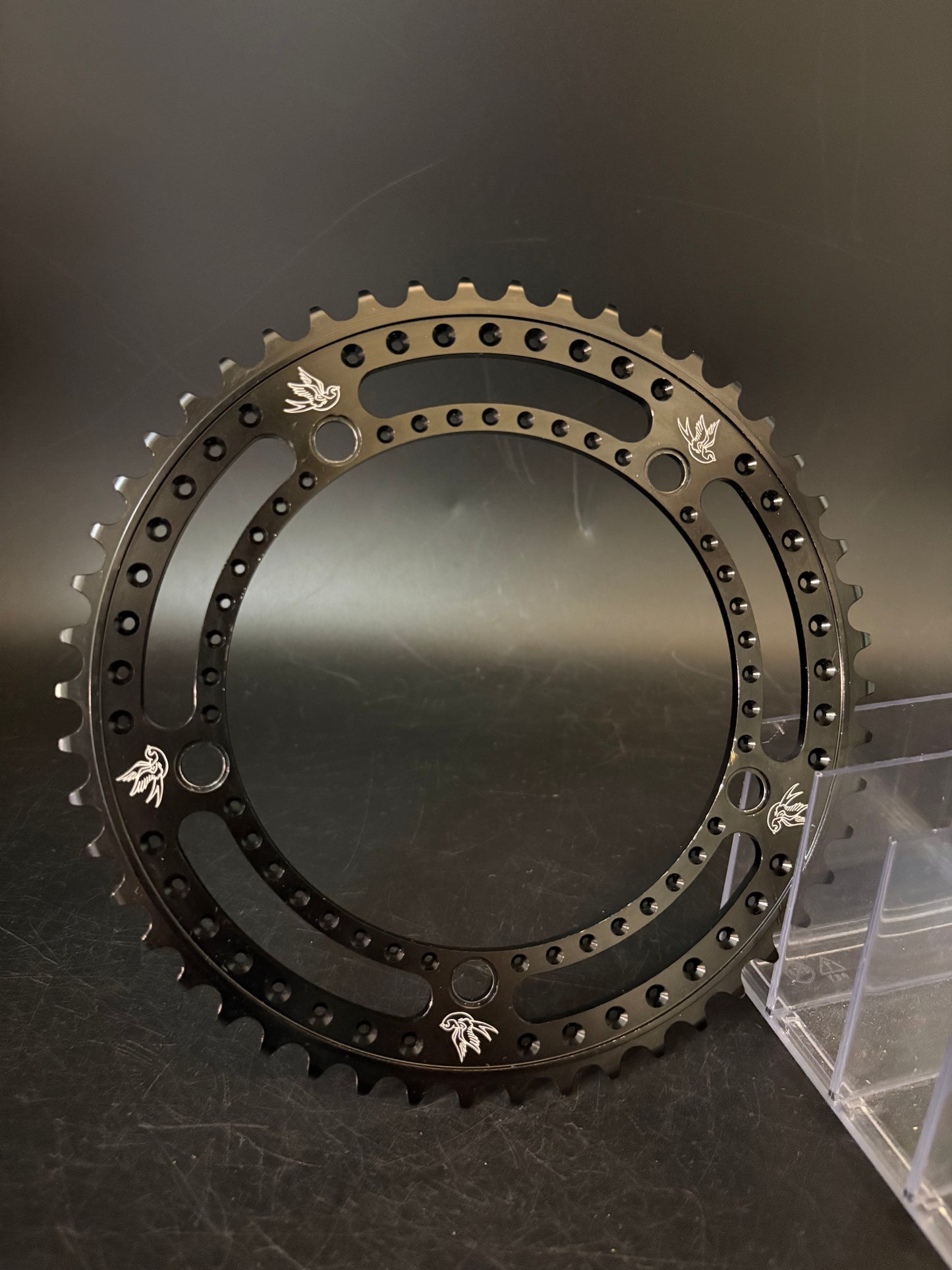 Bespoke Drillium Chainring Black 50t