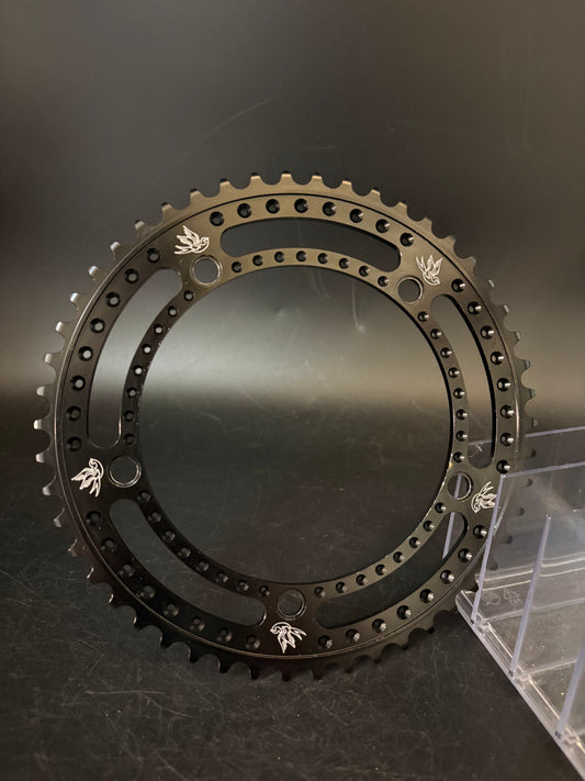 Bespoke Drillium Chainring Black 50t