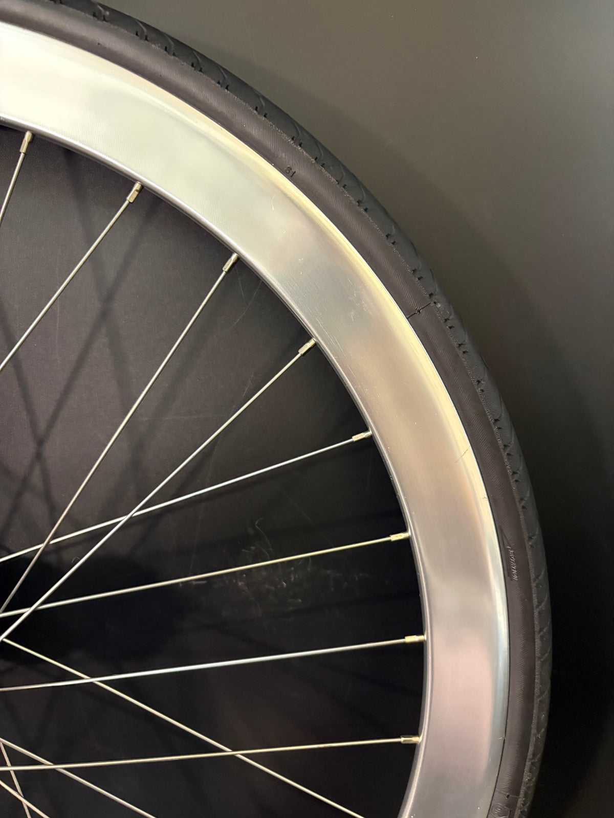 H Plus Son Formation Face / Gran Compe II Rear Wheel Silver 32h