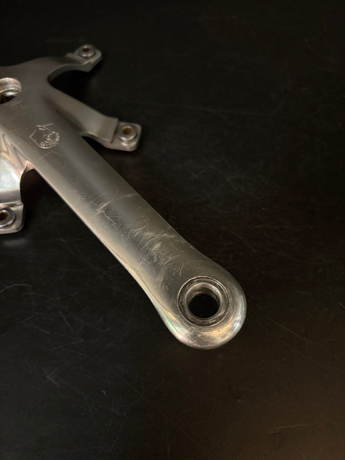 Campagnolo Record Pista Cranks Silver 167.5mm