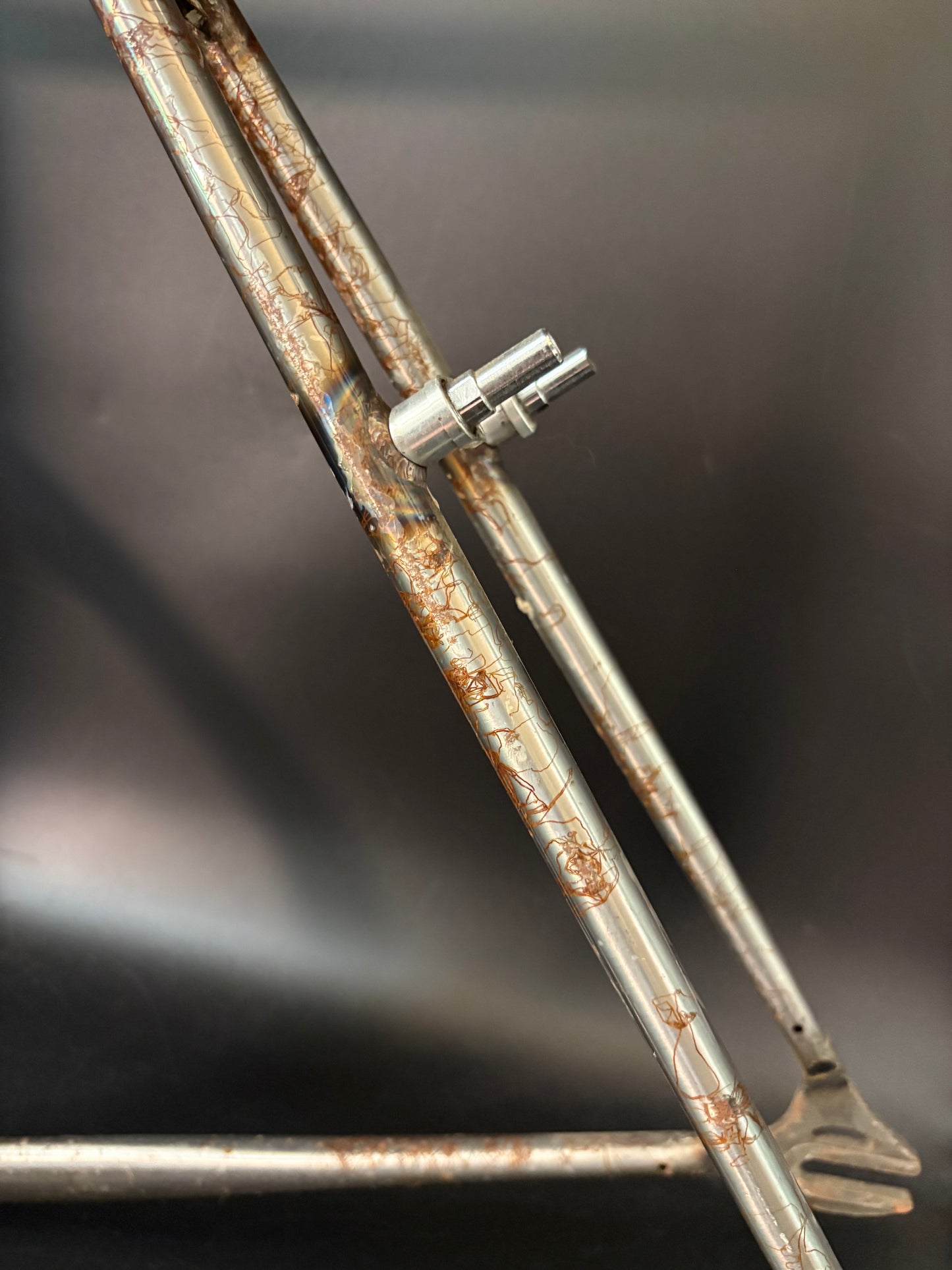 Chas’ Cinelli Mash Work Frameset Raw Prototype #1 55cm