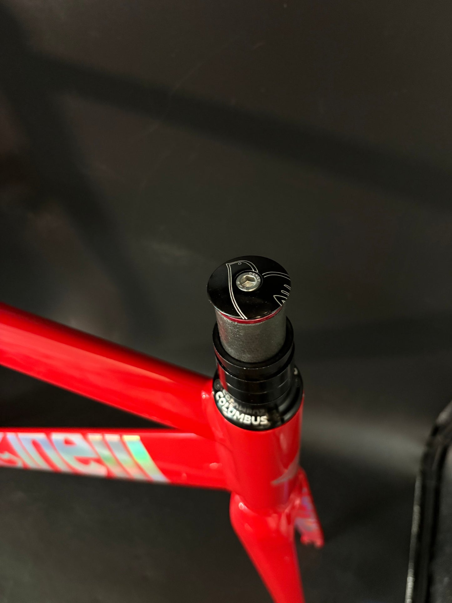 Cinelli Vigorelli Shark Frameset Red 54cm