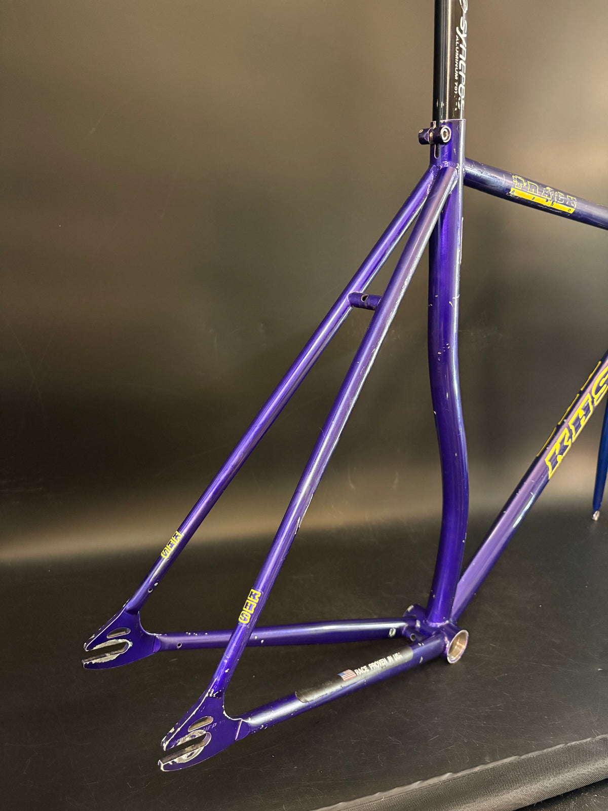 KHS Aero Track Frameset Blue/Purple Fade 55cm