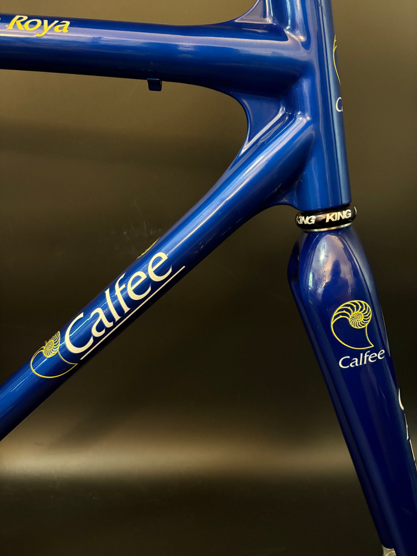 Calfee Pista Roya Carbon Frameset Blue 56cm