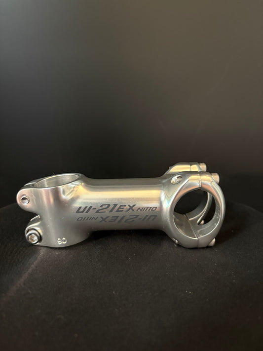 Nitto UI-21EX Stem Silver 90mm 31.8 7deg