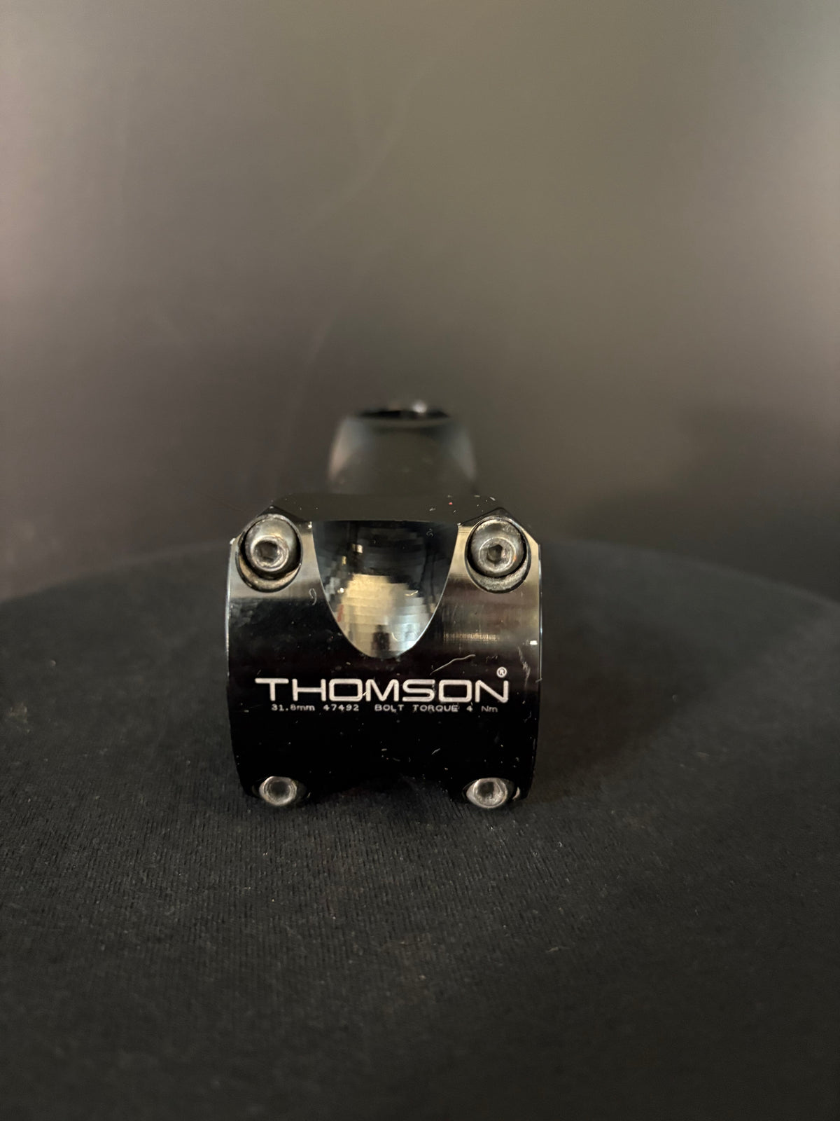 Thomson X4 Stem Black 130mm 31.8 0deg