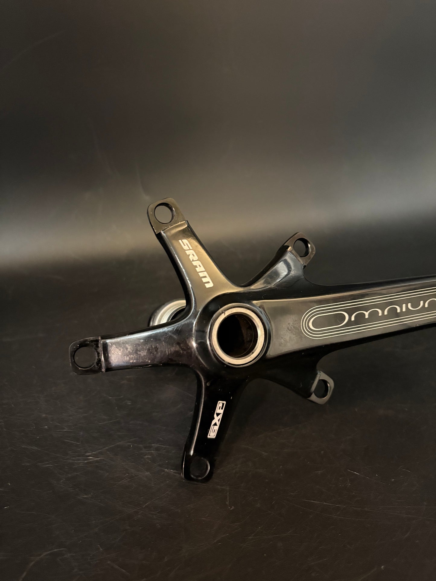 Sram Omnium Cranks Black 165mm