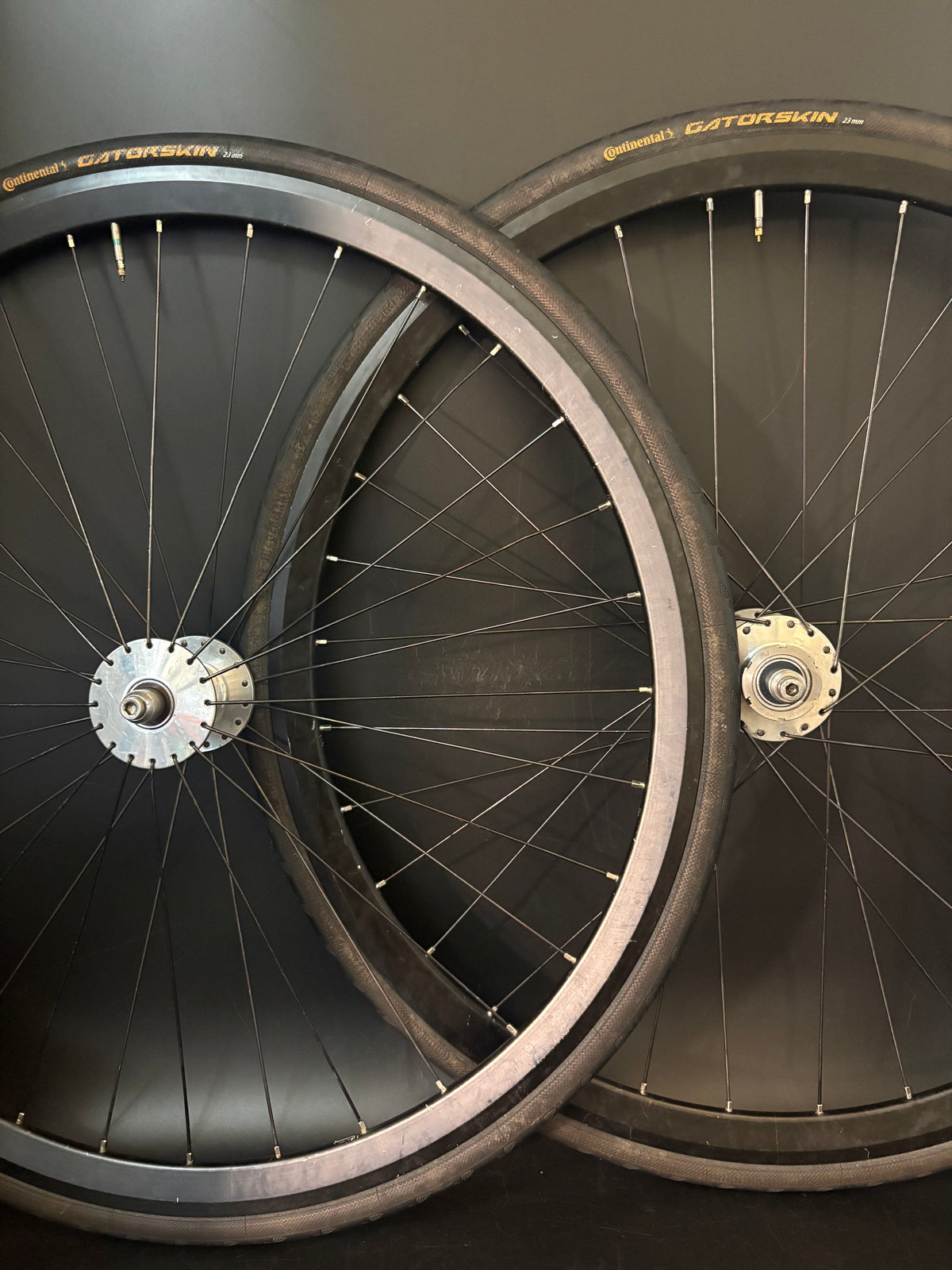 Velocity Deep V Black / Phil Wood Wheelset 32h