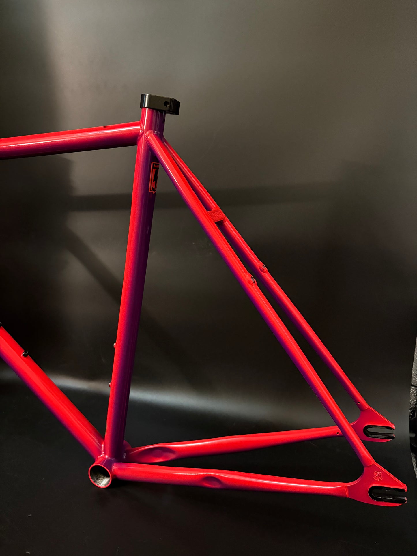Mash Steel Frameset Neon Purple Fade 53cm