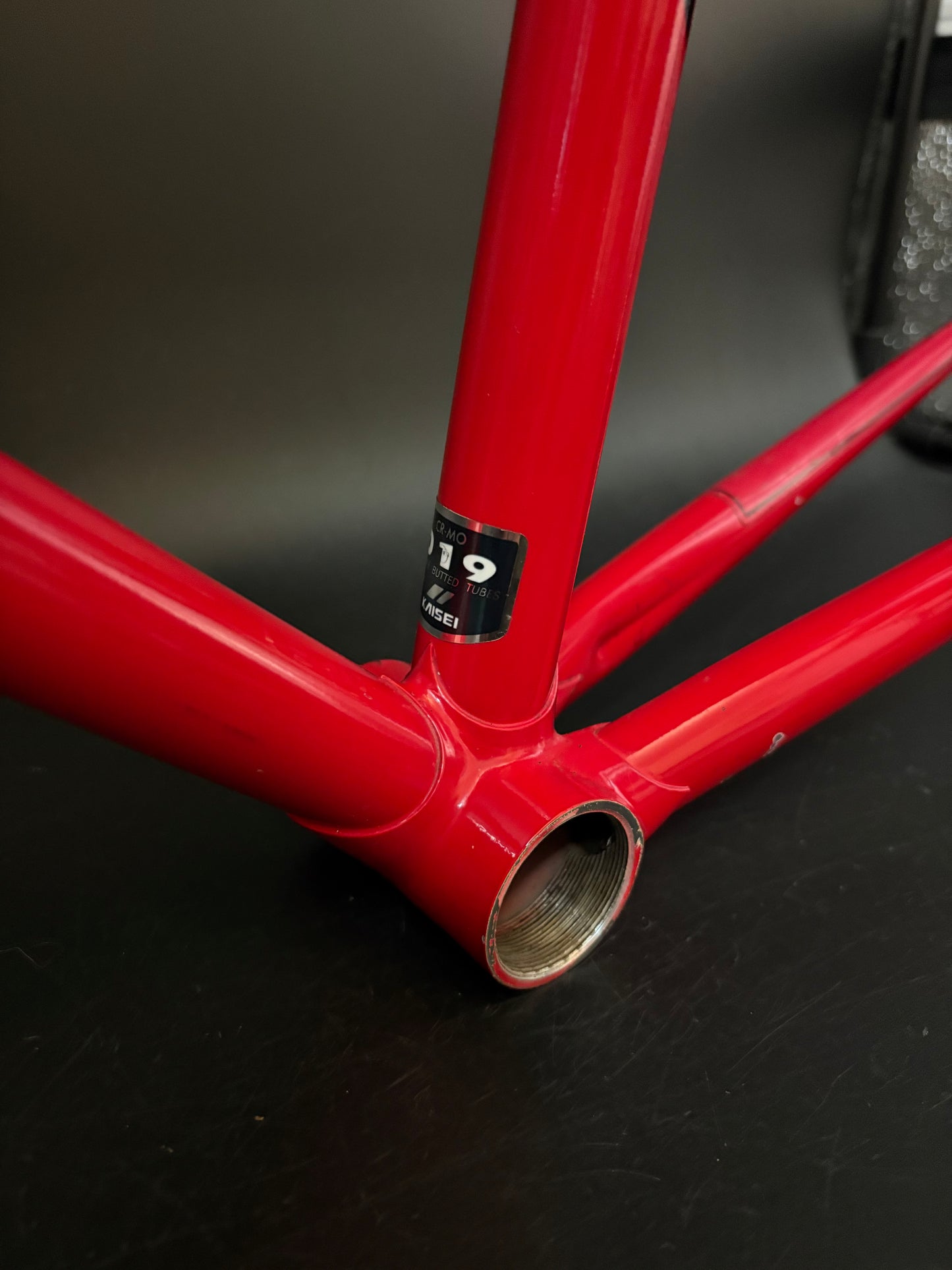 Bridgestone NJS Frameset Red/Black 48cm ST 52cm TT