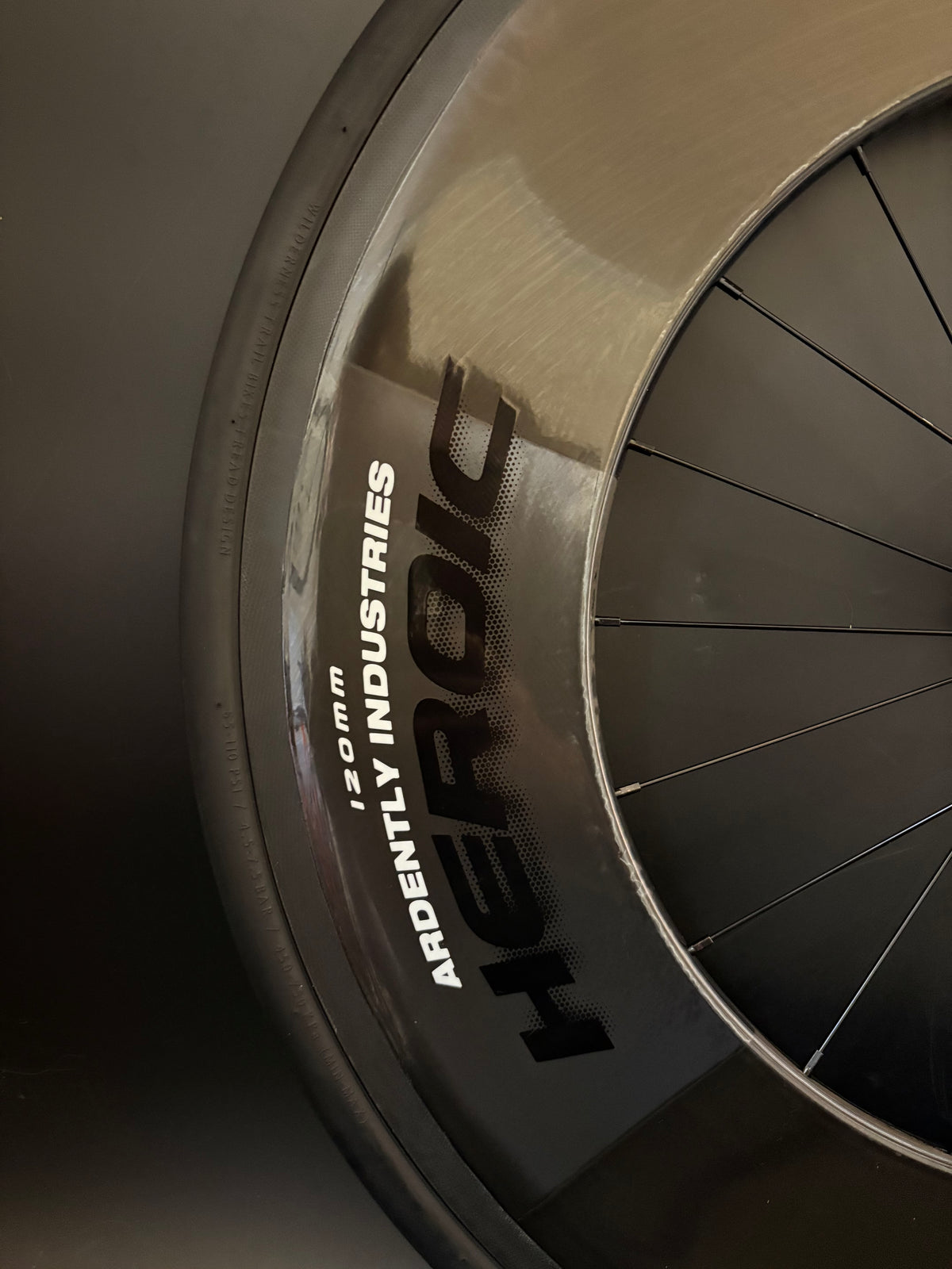 Ardently Heroic Wheelset 120mm Carbon Clincher 20/24h