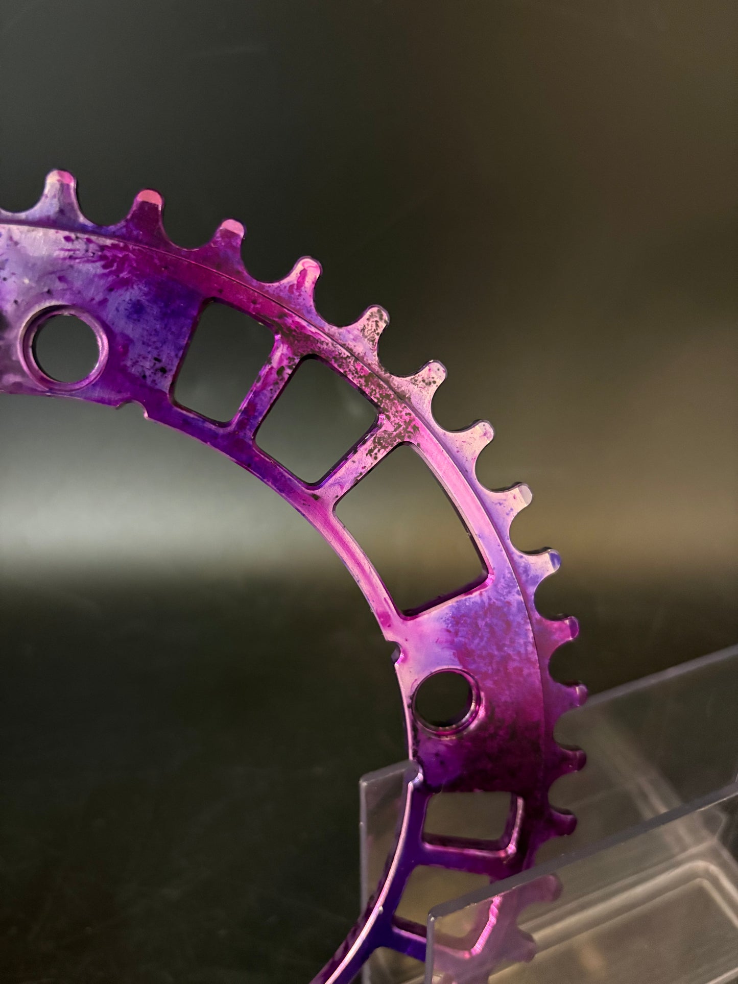 Aarn x Retrogression Purple Reign Chainring 47t