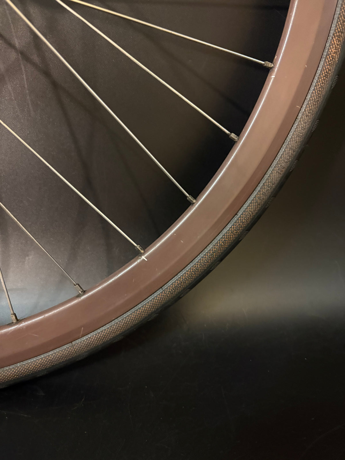 Velocity Deep V Brown / Formula Rear Wheel 32h